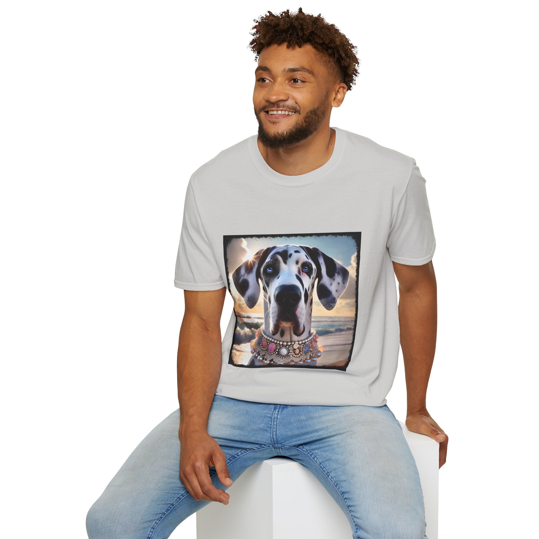Great Dane Beach Babe | Unisex Dog T-Shirt