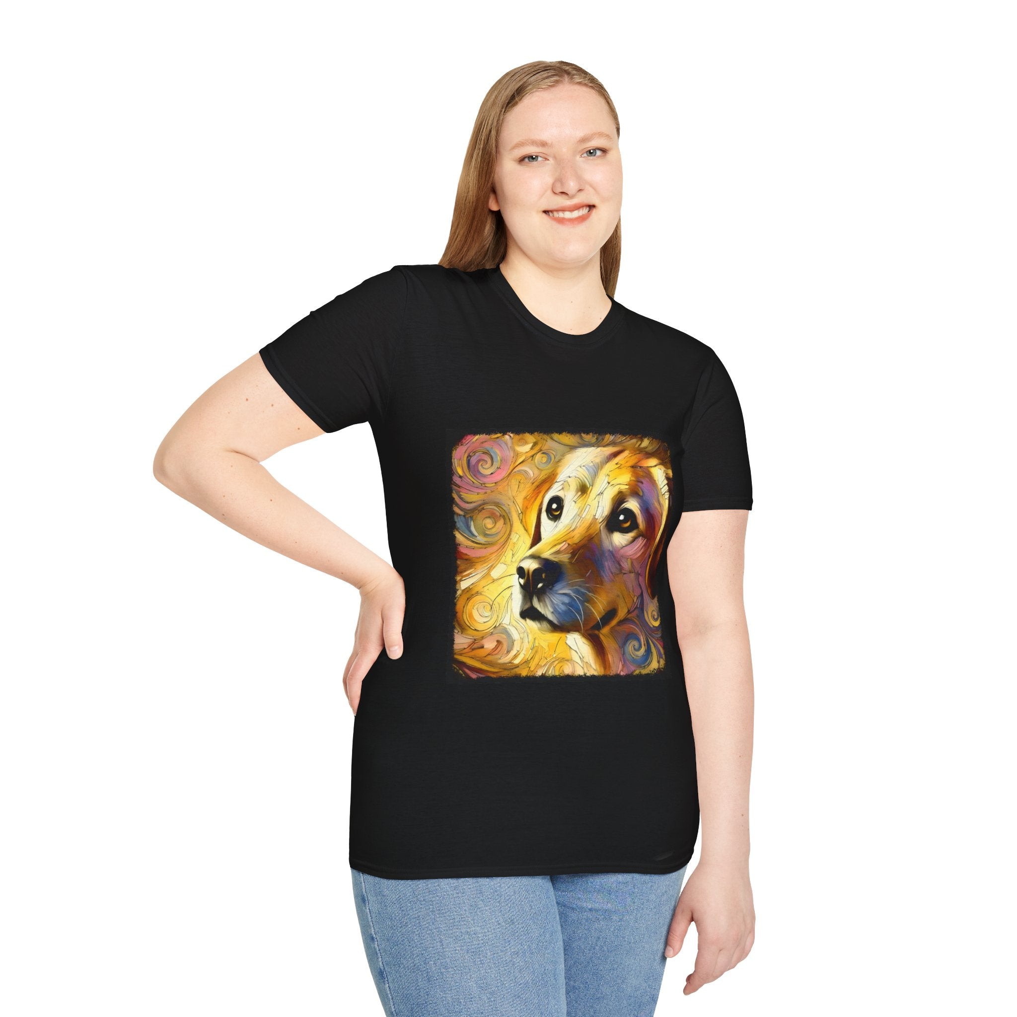 Golden Retriever Shirt | Golden Swirl Dog Lover Tee