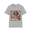 Saint Bernard Sweet Treat | Unisex Dog T-Shirt