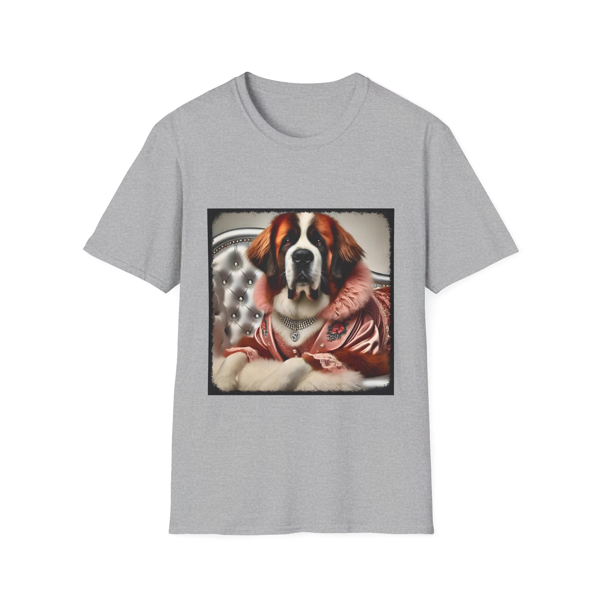 Saint Bernard Sweet Treat | Unisex Dog T-Shirt