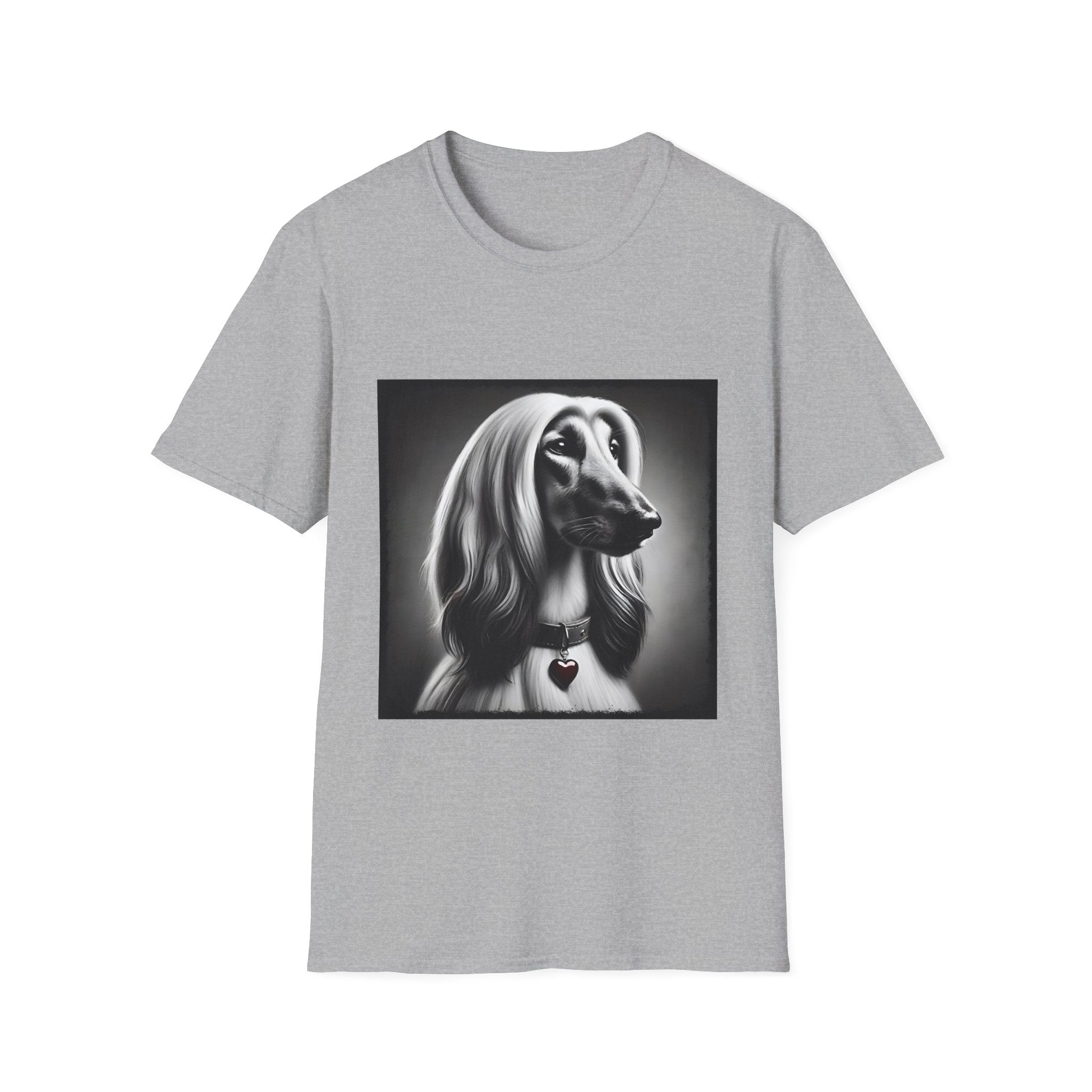 Afghan Hound Shirt | Heart Charm Dog Lover Tee
