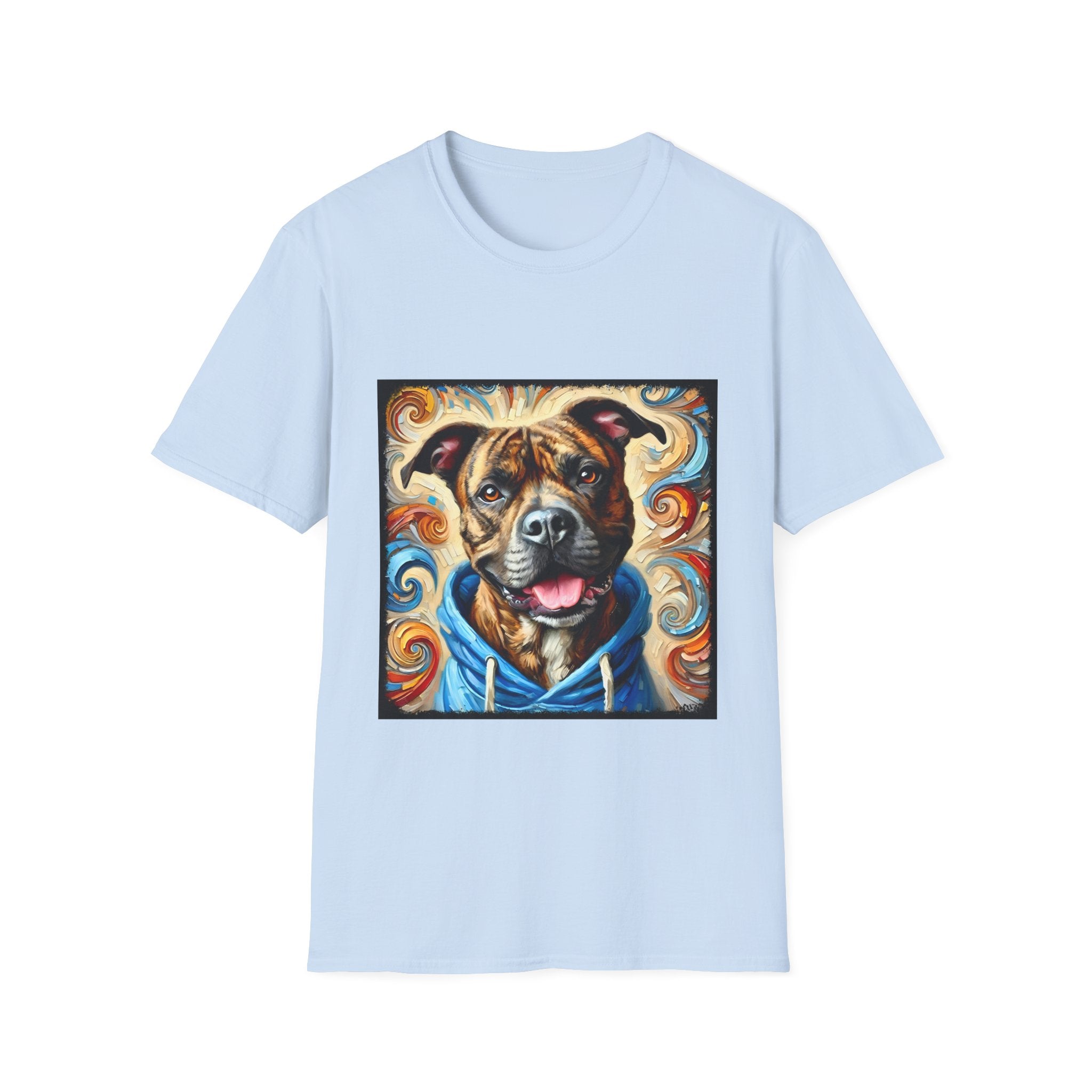 American Pit Bull Terrier Shirt | Brindle Swirl Dog Lover Tee