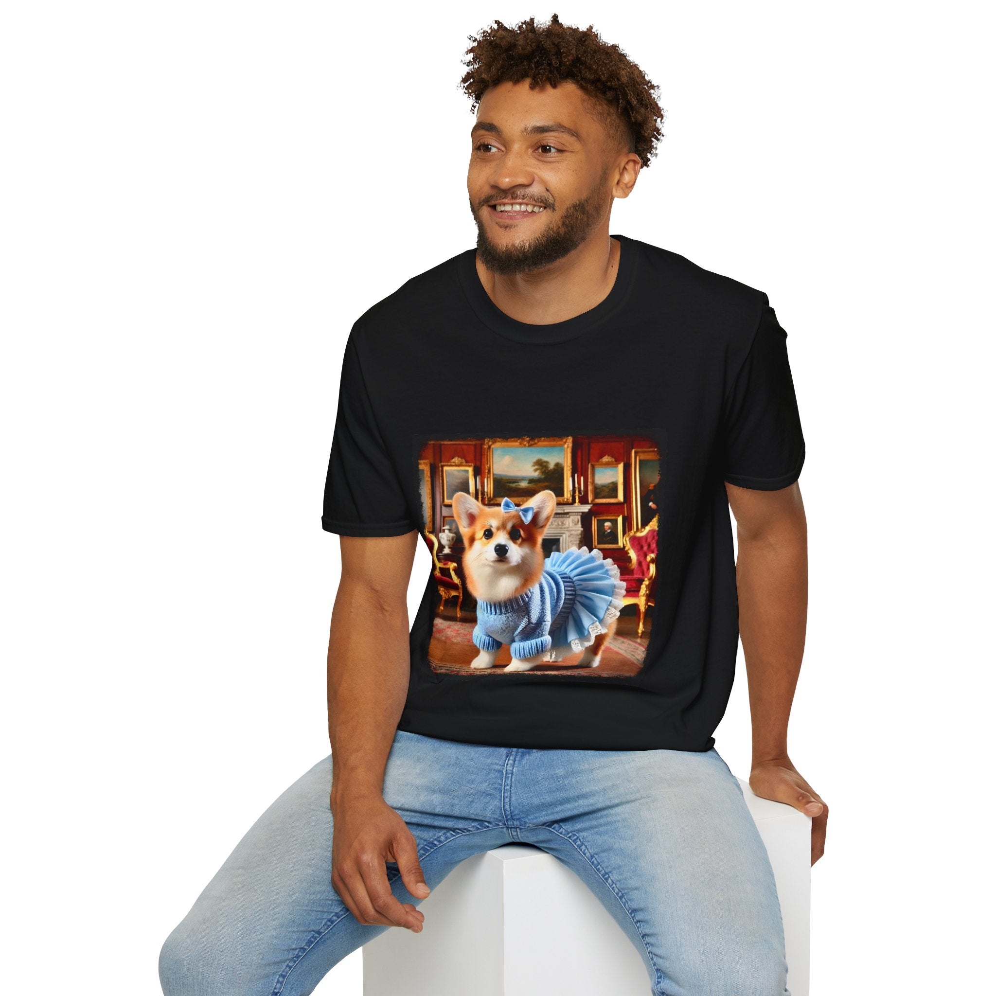 Pembroke Welsh Corgi Luxe Life | Unisex Dog T-Shirt