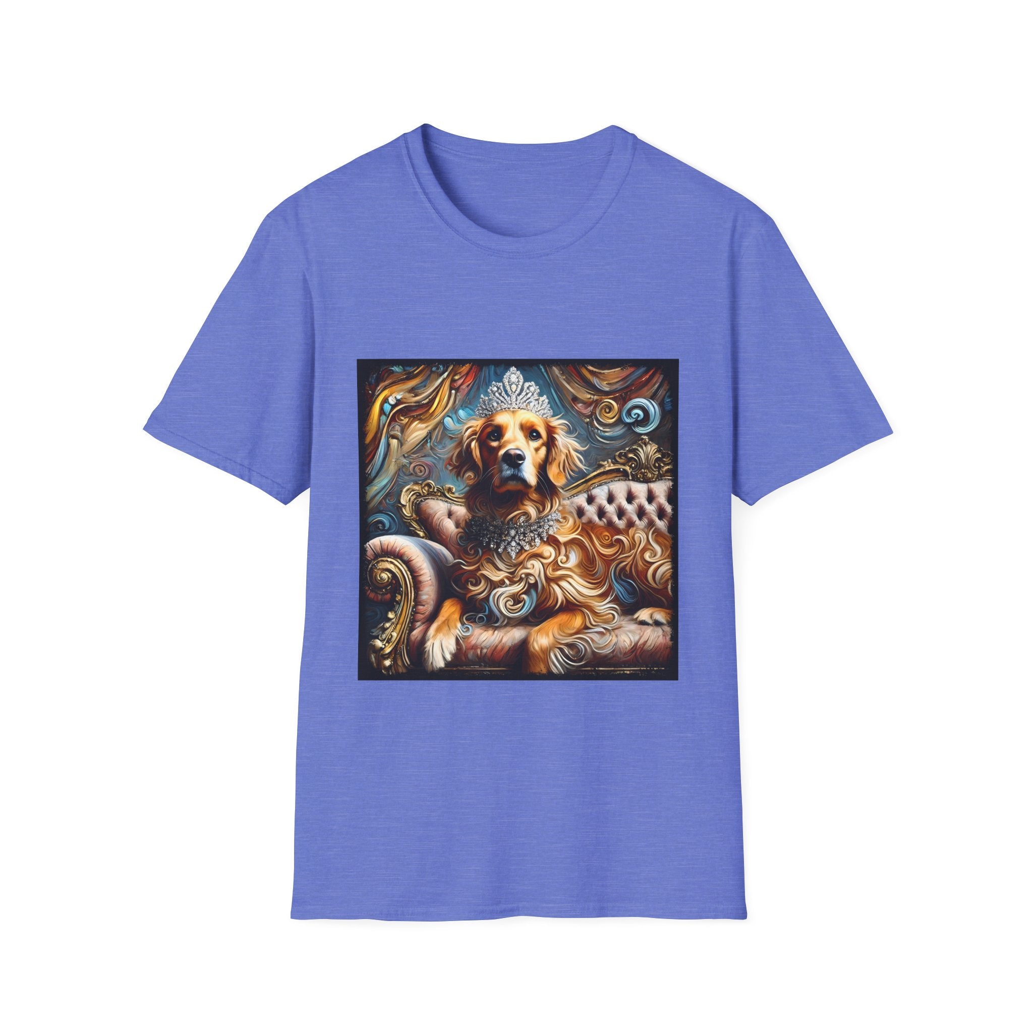 Golden Retriever Shirt | Diamond Diva Swirl Dog Lover Tee