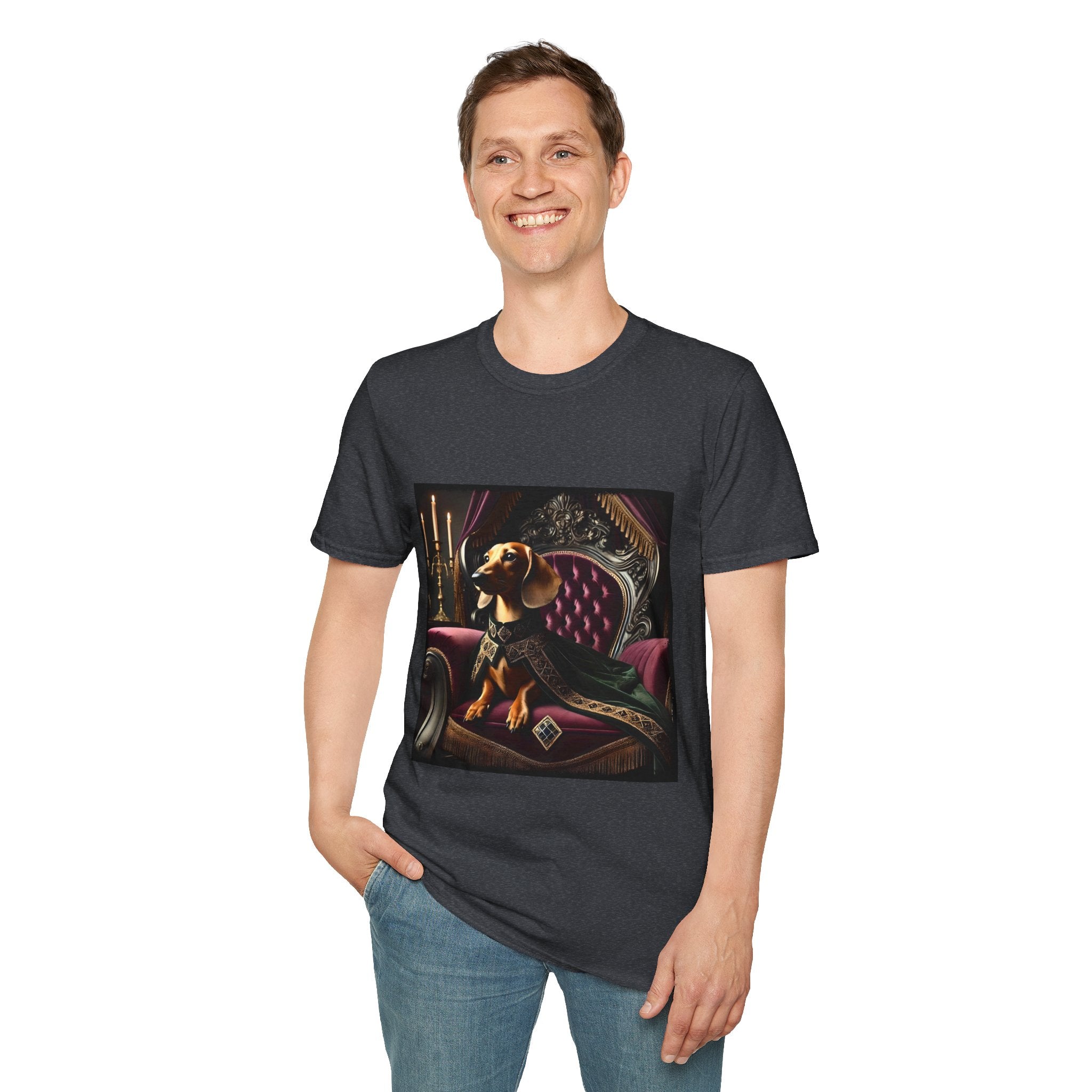 Dachshund Velvet Reign | Unisex Dog T-Shirt