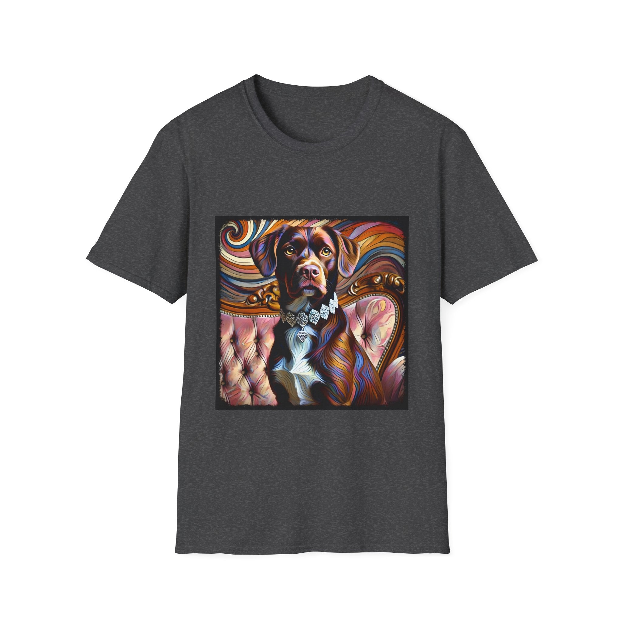 Labrador Retriever Vivid Swirl | Unisex Dog T-Shirt
