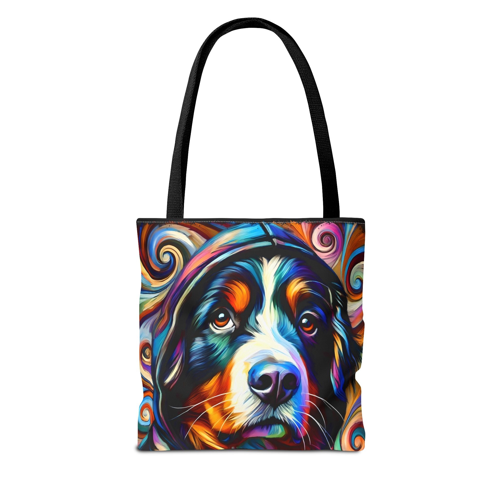 Bernese Mountain Dog Tote Bag | Relaxed Swirl Dog Lover Gift