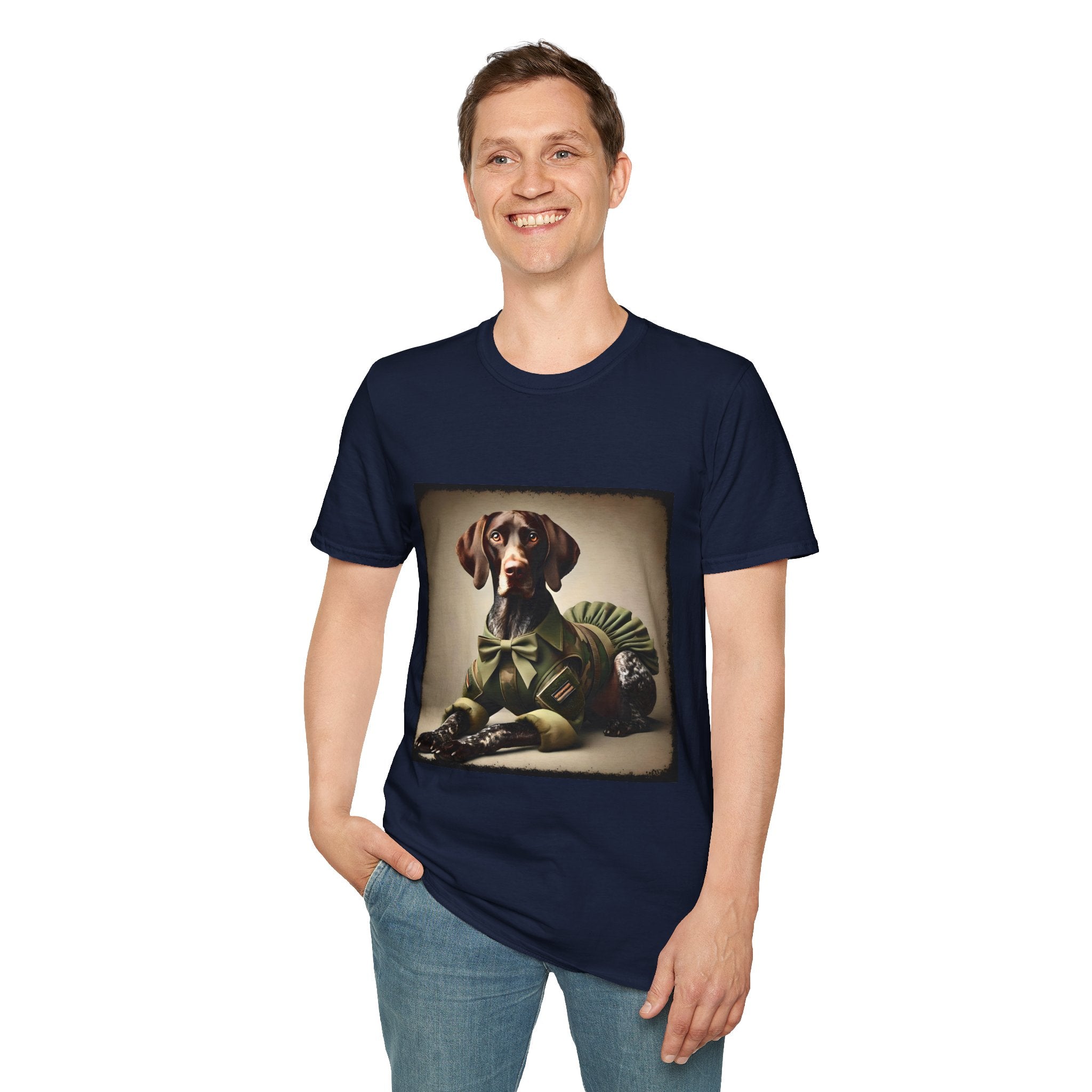 German Shorthaired Pointer Camo Princess | Unisex Dog T-Shirt