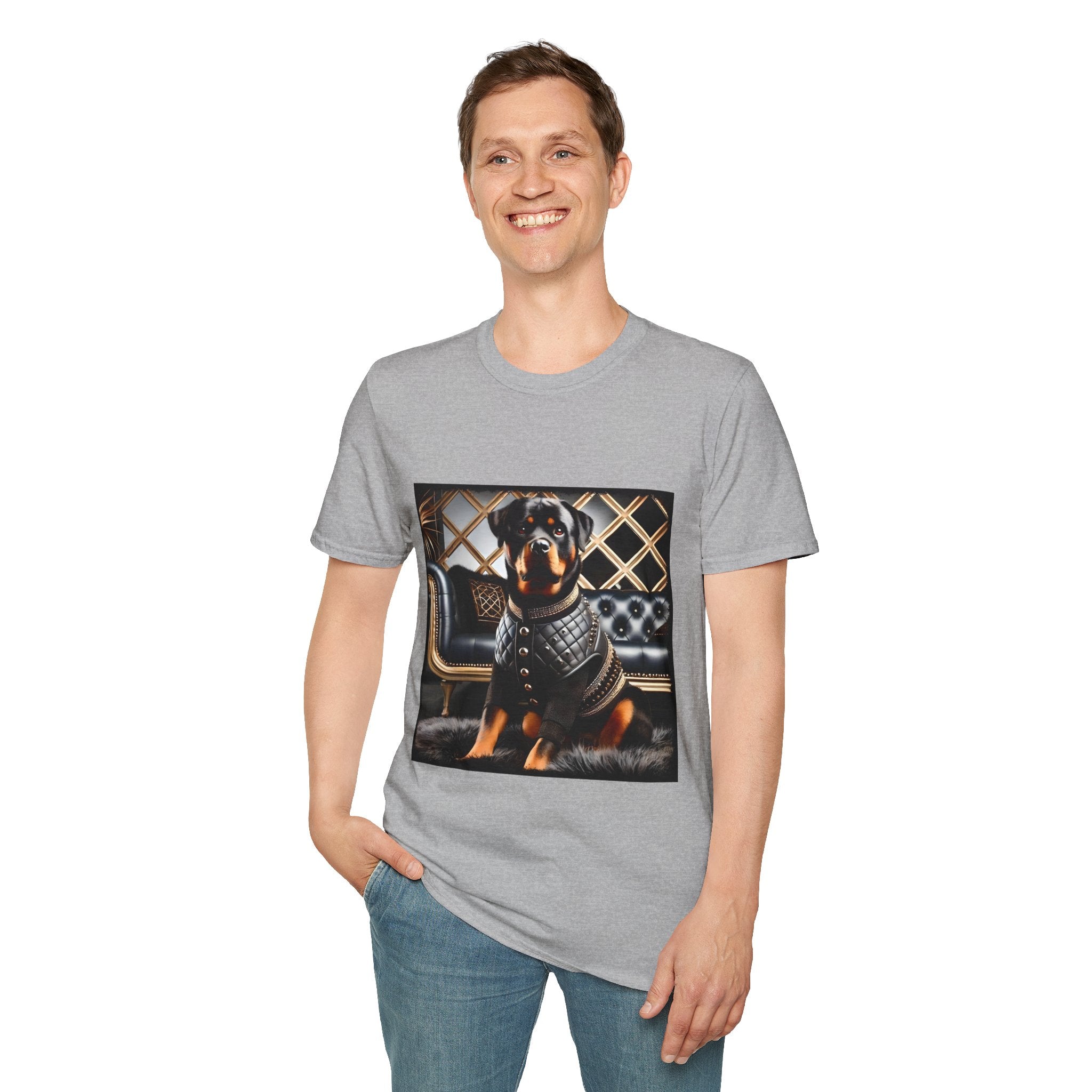 Rottweiler Posh Rebel | Unisex Dog T-Shirt