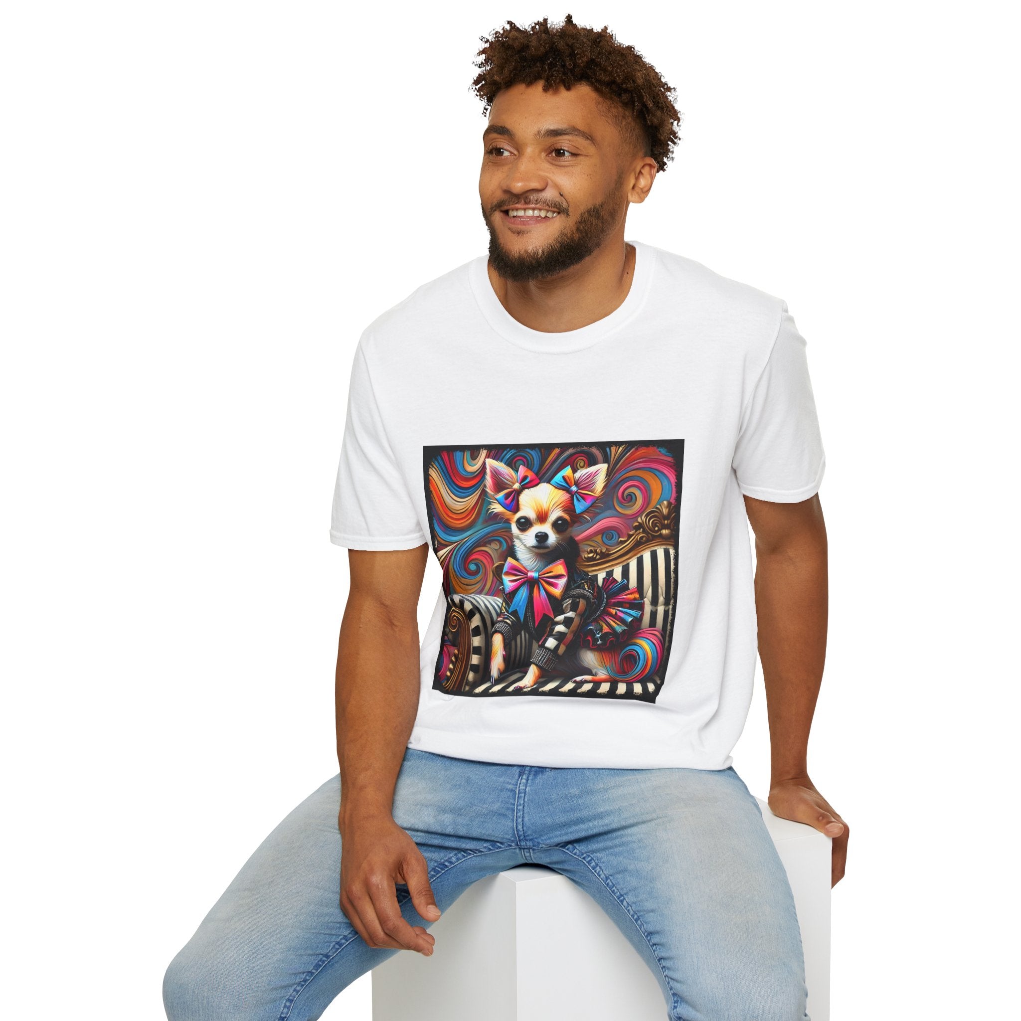 Chihuahua Bold Rocker | Unisex Dog T-Shirt