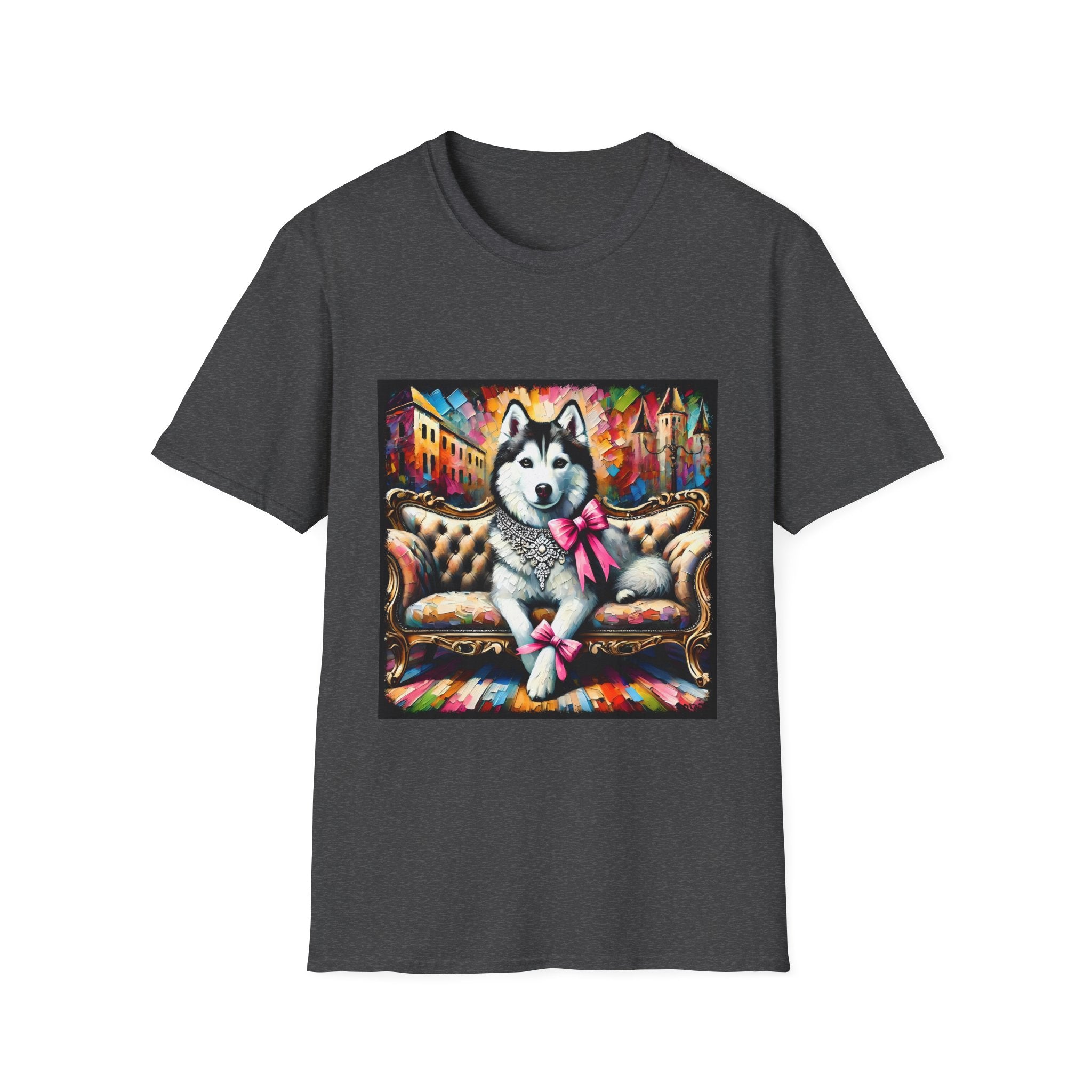 Siberian Husky Diamond Princess Classic | Unisex Dog T-Shirt
