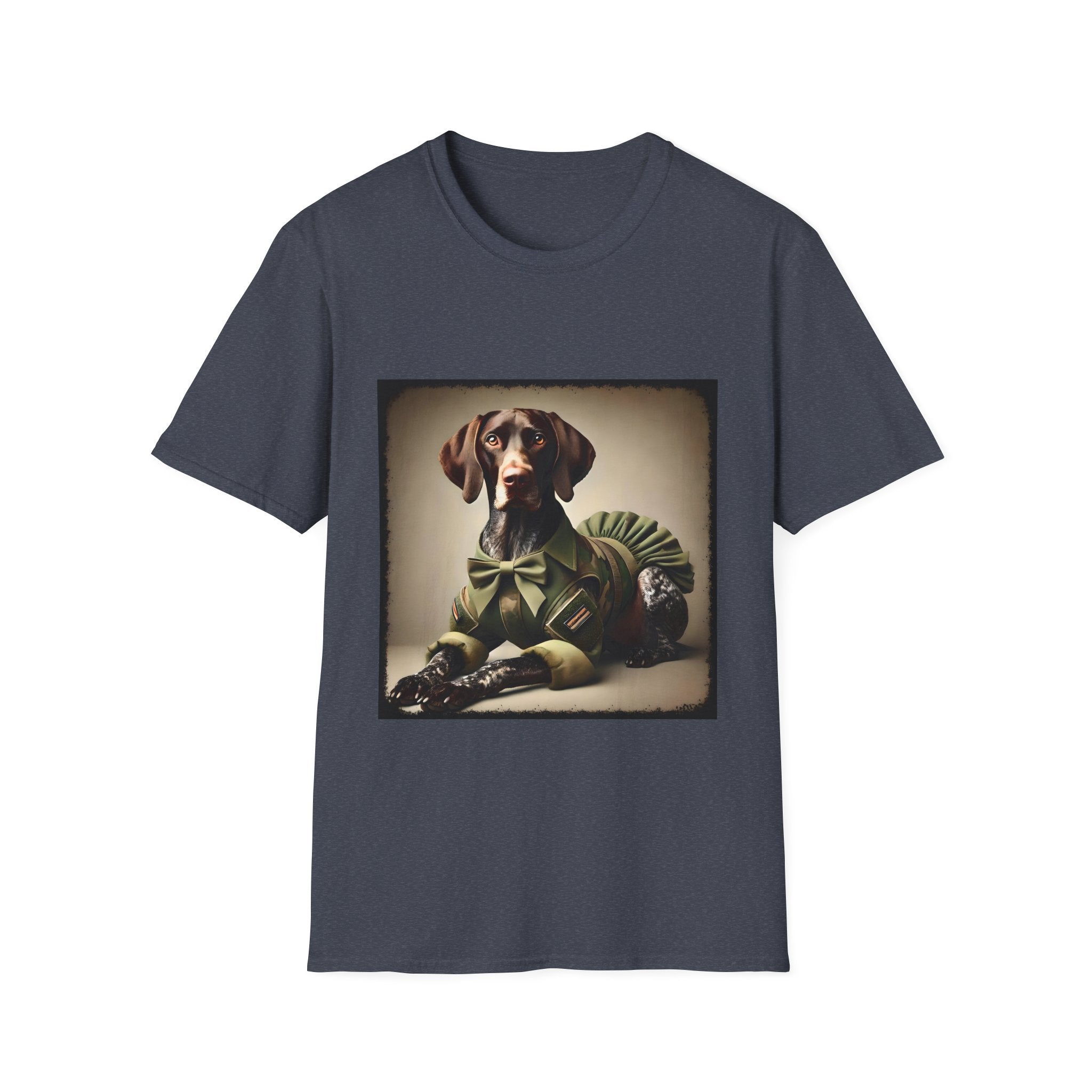 German Shorthaired Pointer Camo Princess | Unisex Dog T-Shirt