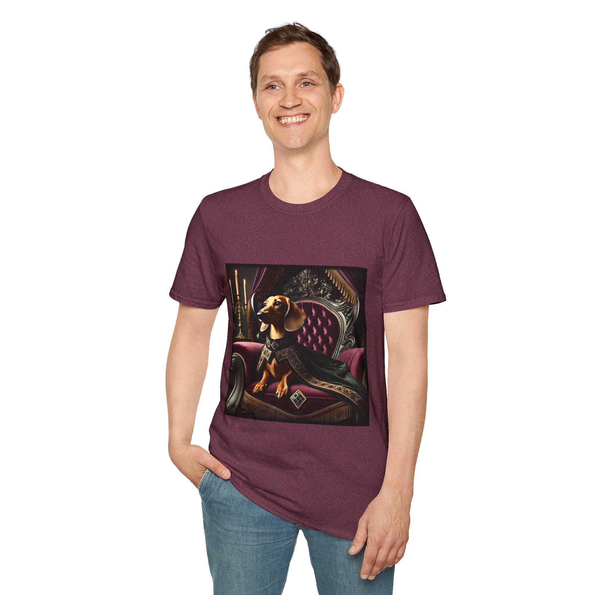 Dachshund Velvet Reign | Unisex Dog T-Shirt