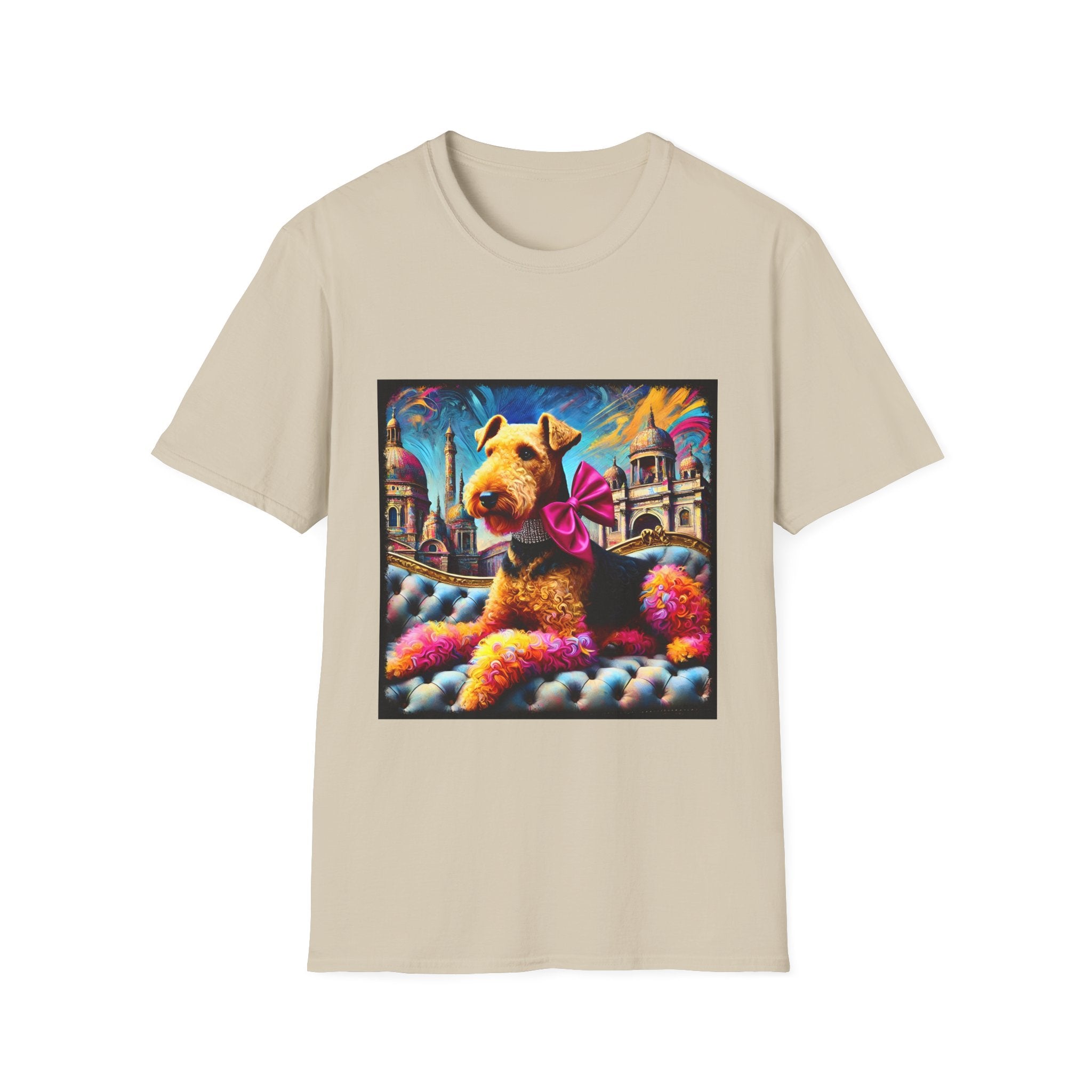 Airedale Terrier Shirt | Pink Charm Classic Dog Lover Tee