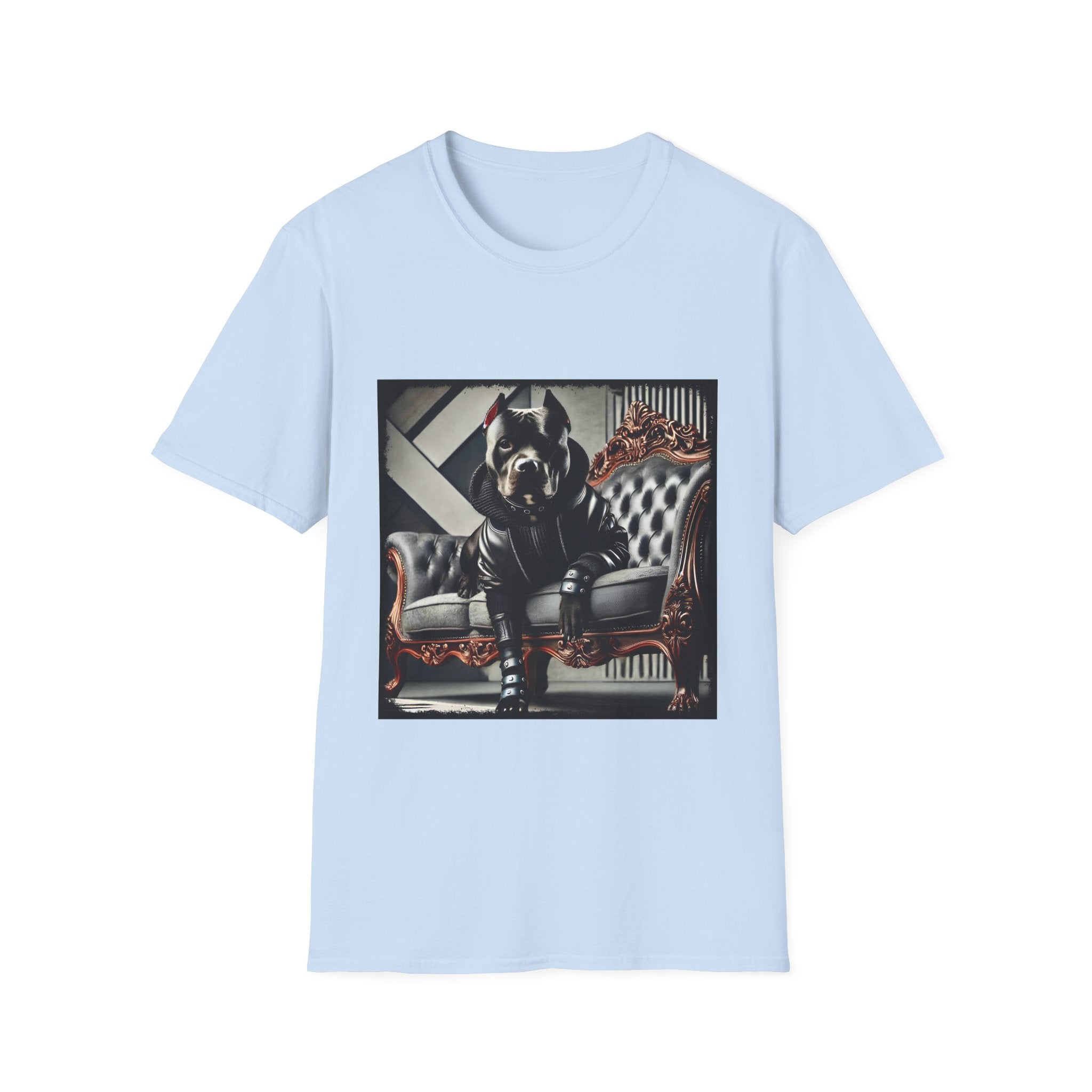 American Pit Bull Terrier Shirt | Leather Rebel Dog Lover Tee