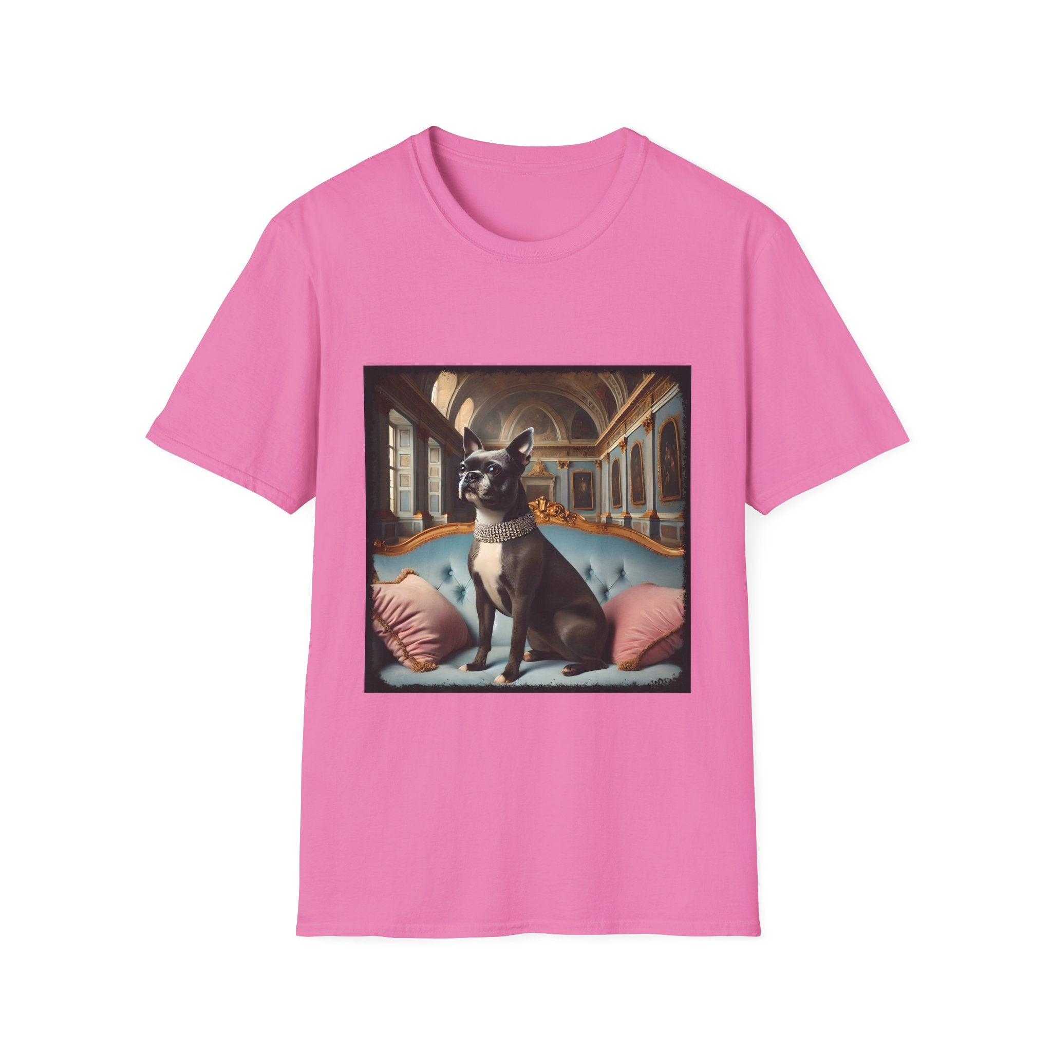Boston Terrier Blue Baroness | Unisex Dog T-Shirt