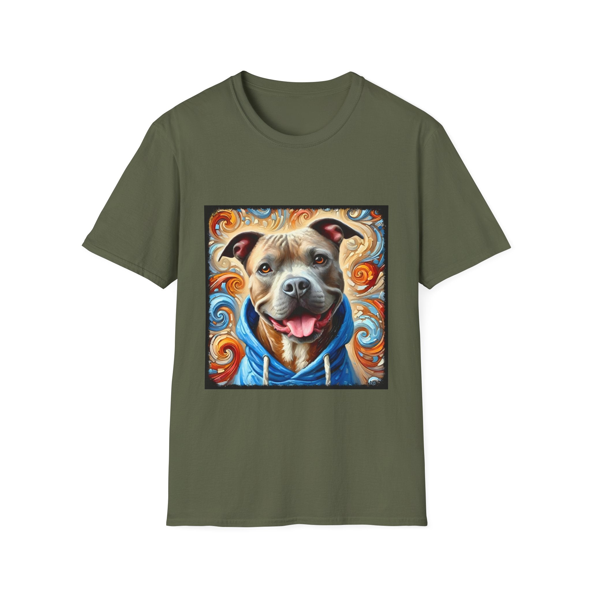 American Pit Bull Terrier Shirt | Urban Swirl Dog Lover Tee