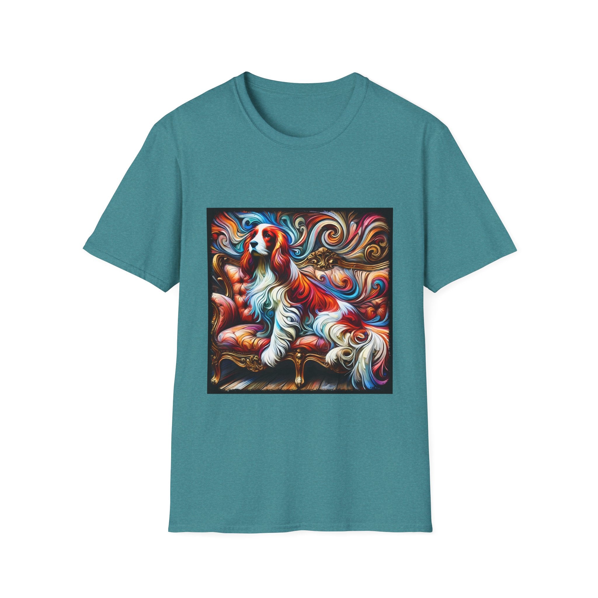 English Springer Spaniel Bold Swirl | Unisex Dog T-Shirt