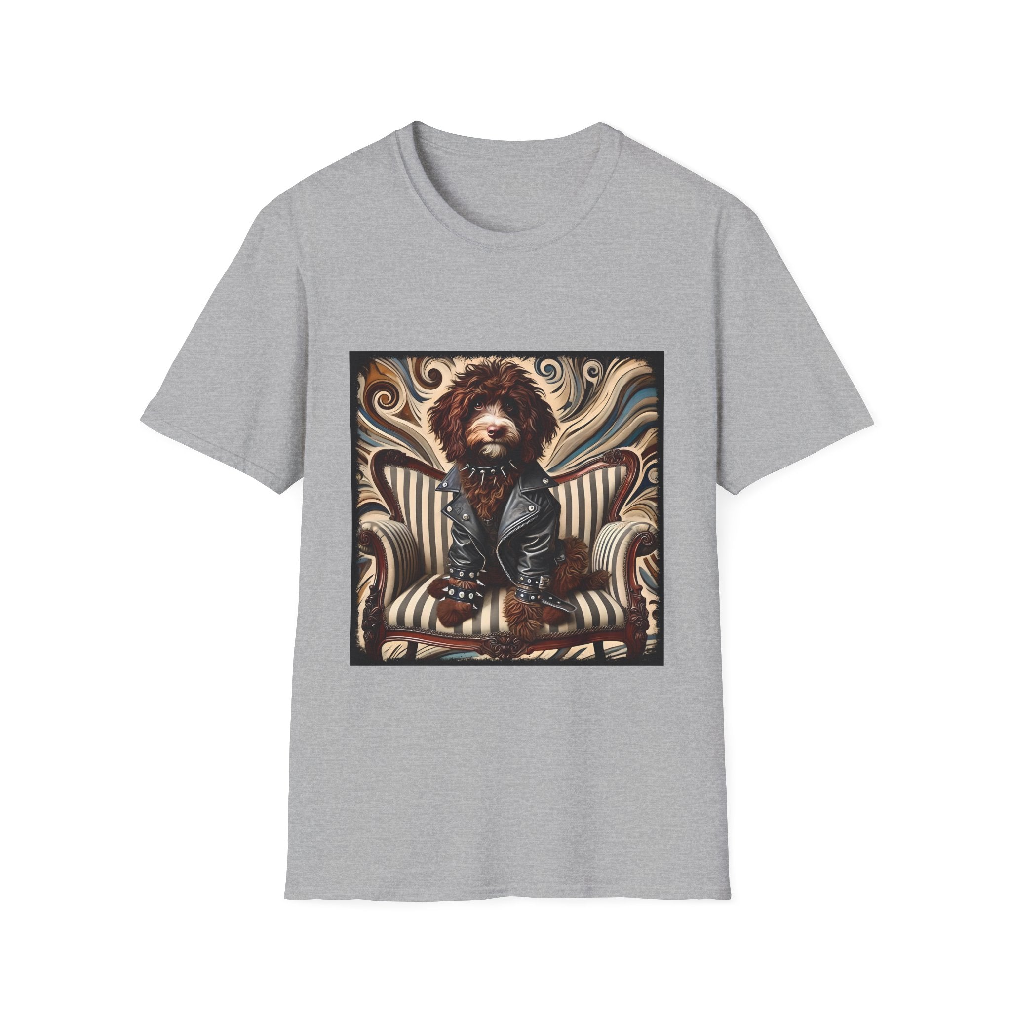 Labradoodle Chocolate Rocker | Unisex Dog T-Shirt