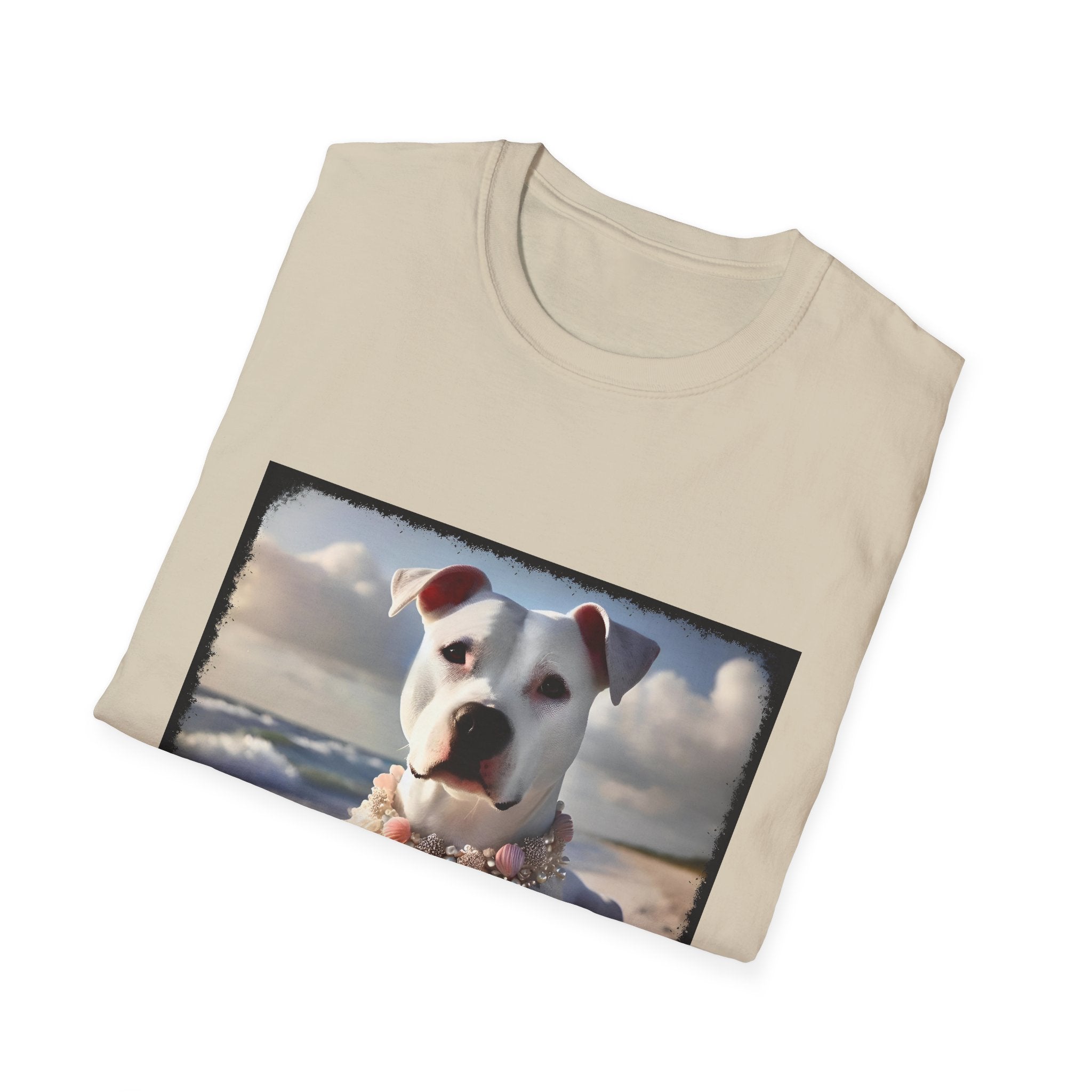 American Pit Bull Terrier Shirt | Seashell Sweetie Dog Lover Tee