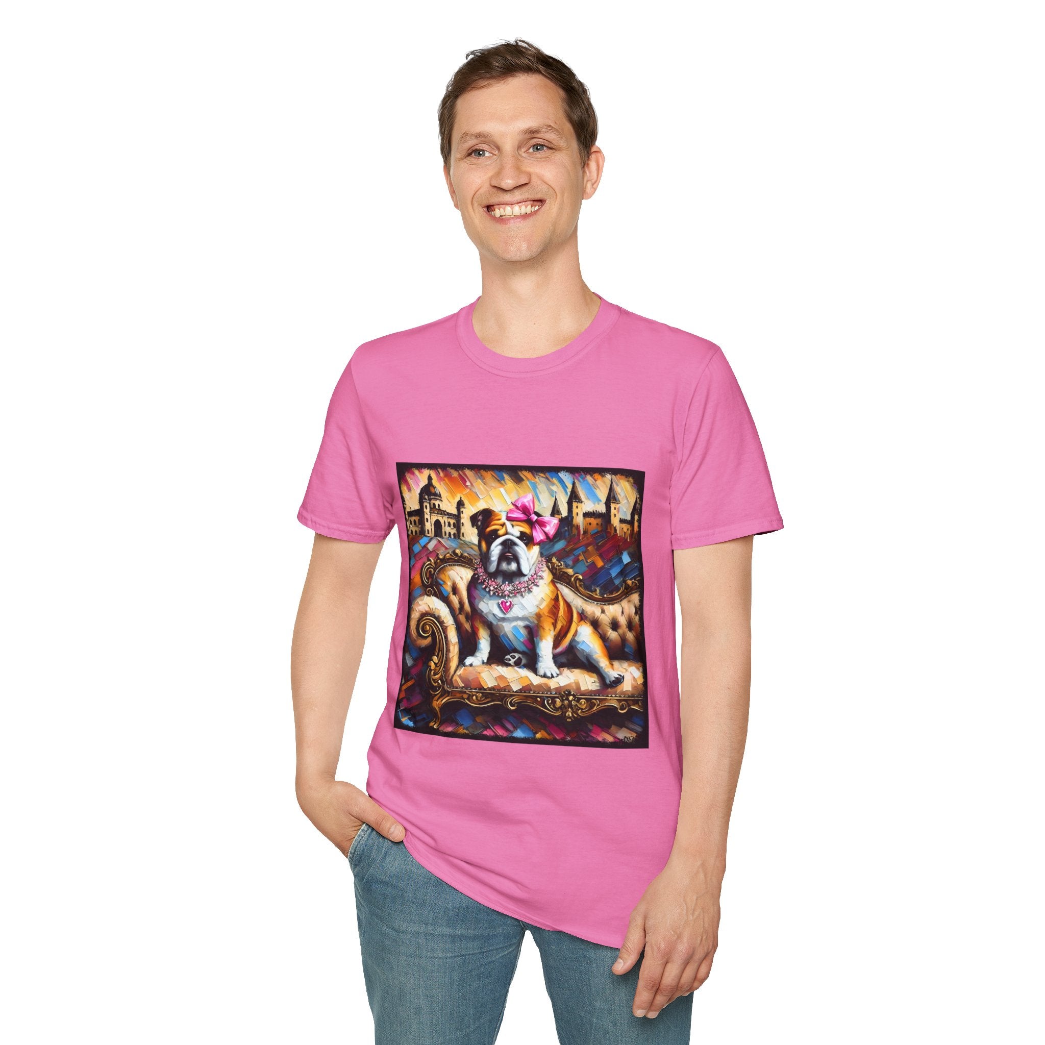Bulldog Diamond Princess Classic | Unisex Dog T-Shirt
