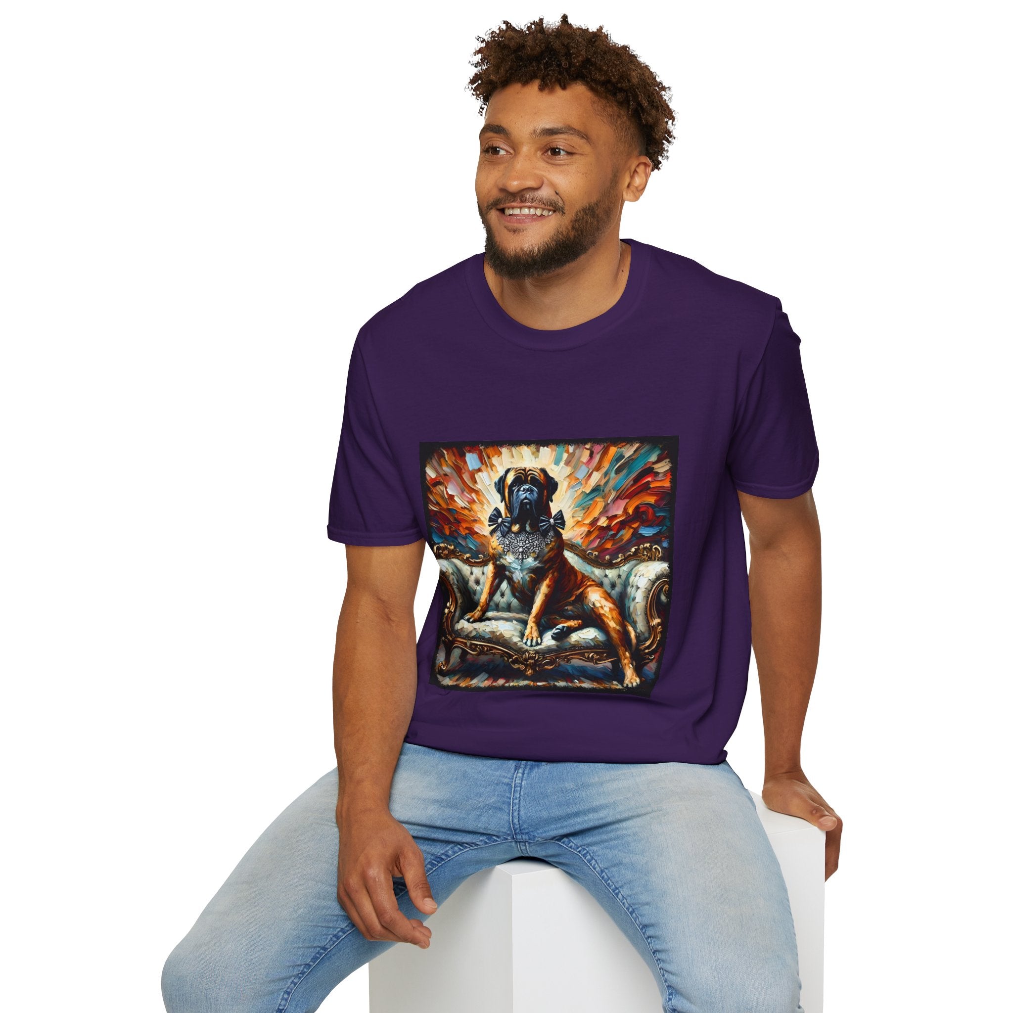 Bullmastiff Bold Diamond Classic | Unisex Dog T-Shirt