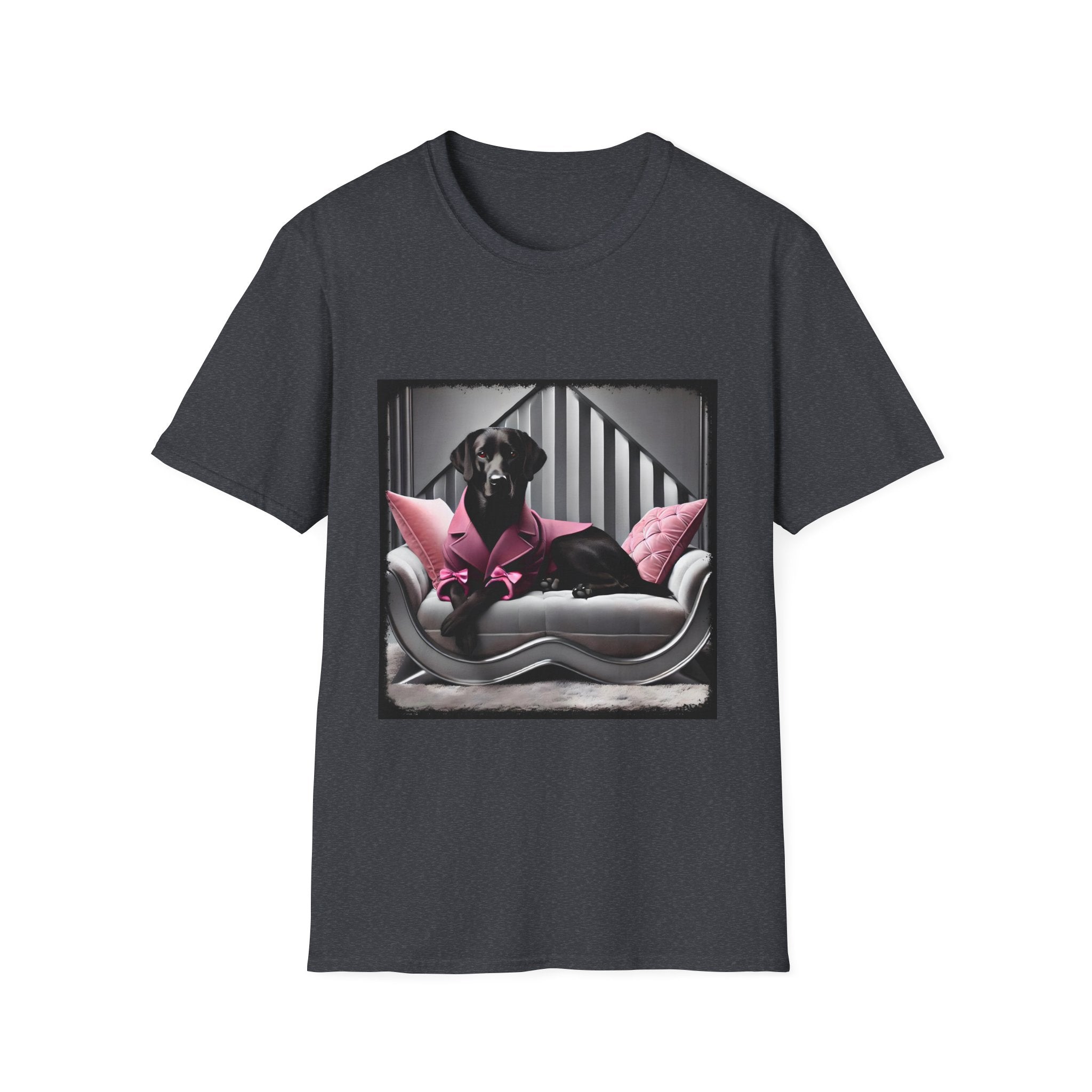 Labrador Retriever Pink Pony Girl | Unisex Dog T-Shirt