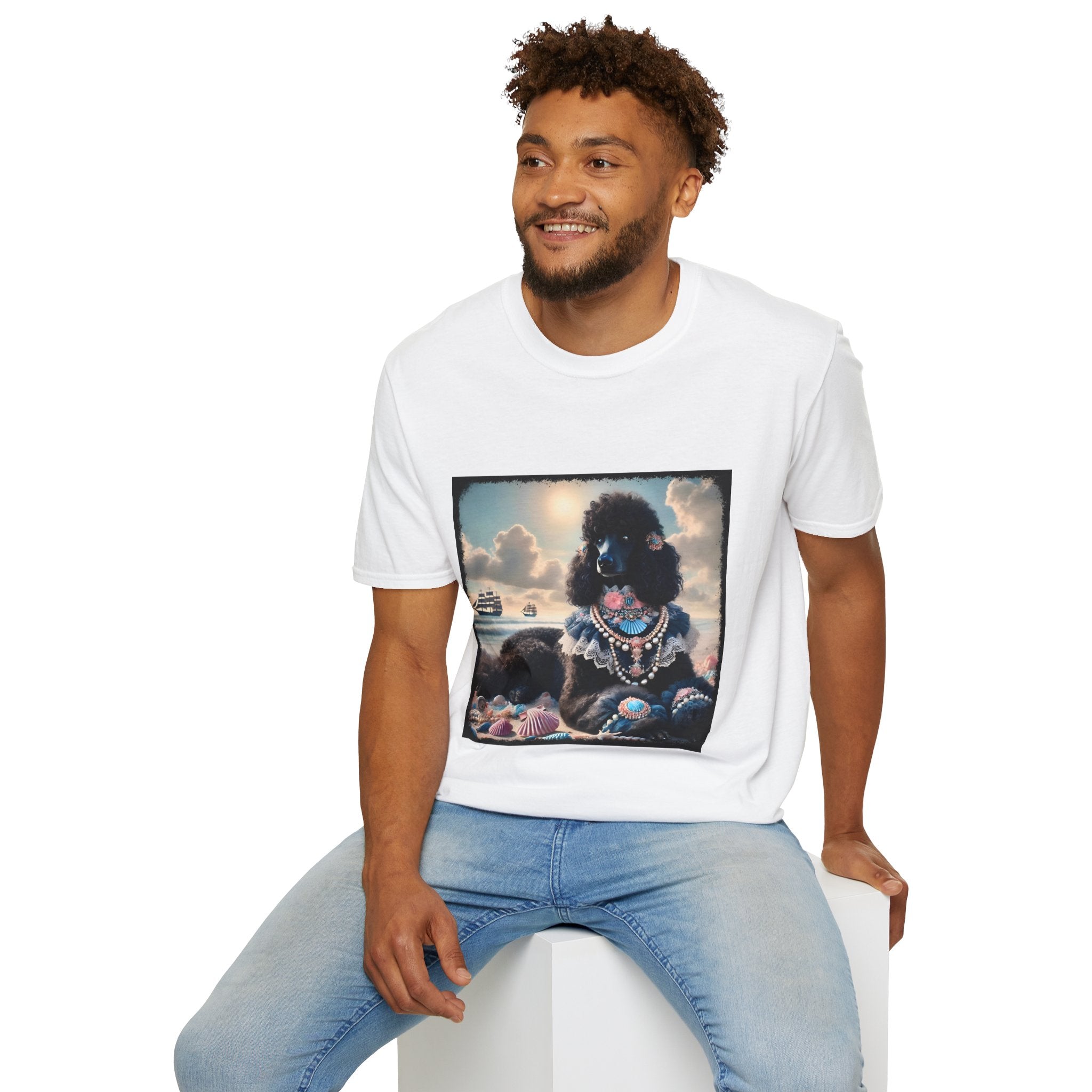 Poodle Beach Babe | Unisex Dog T-Shirt