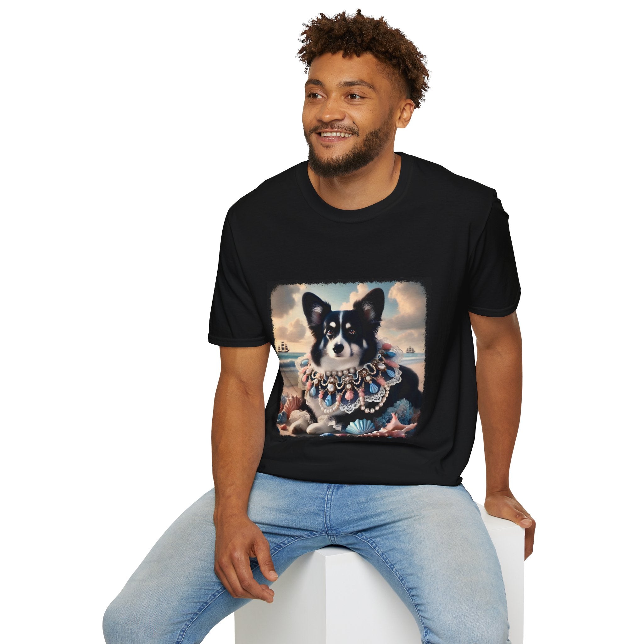 Pembroke Welsh Corgi Saltwater Sweetie | Unisex Dog T-Shirt