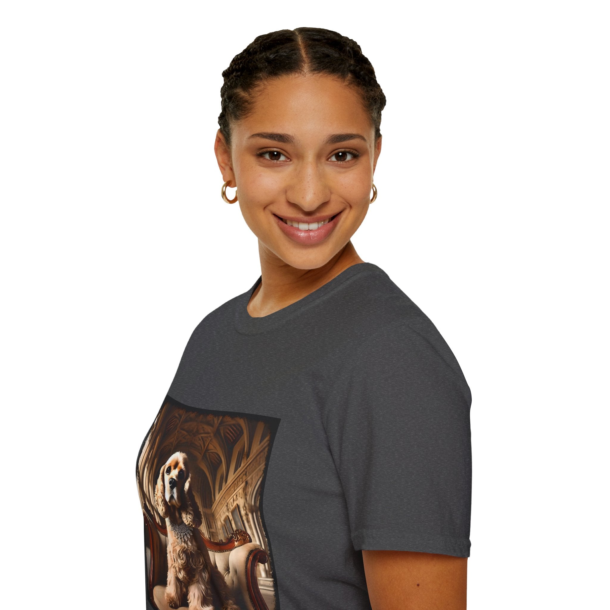 Cocker Spaniel Dashing Diva | Unisex Dog T-Shirt
