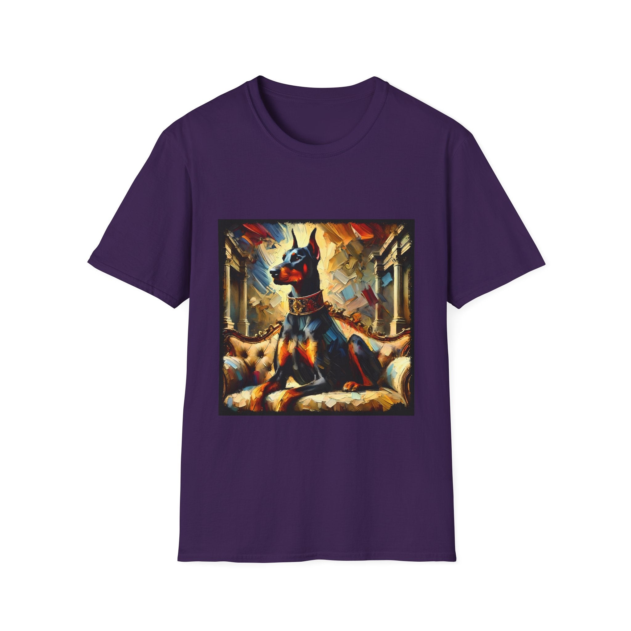 Doberman Pinscher Vivid Classic | Unisex Dog T-Shirt