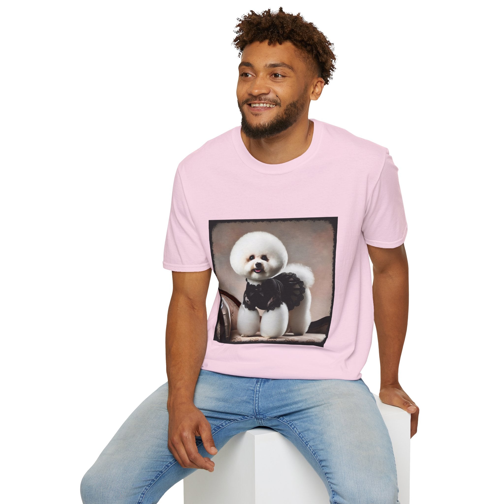 Bichon Frise Lace Darling | Unisex Dog T-Shirt