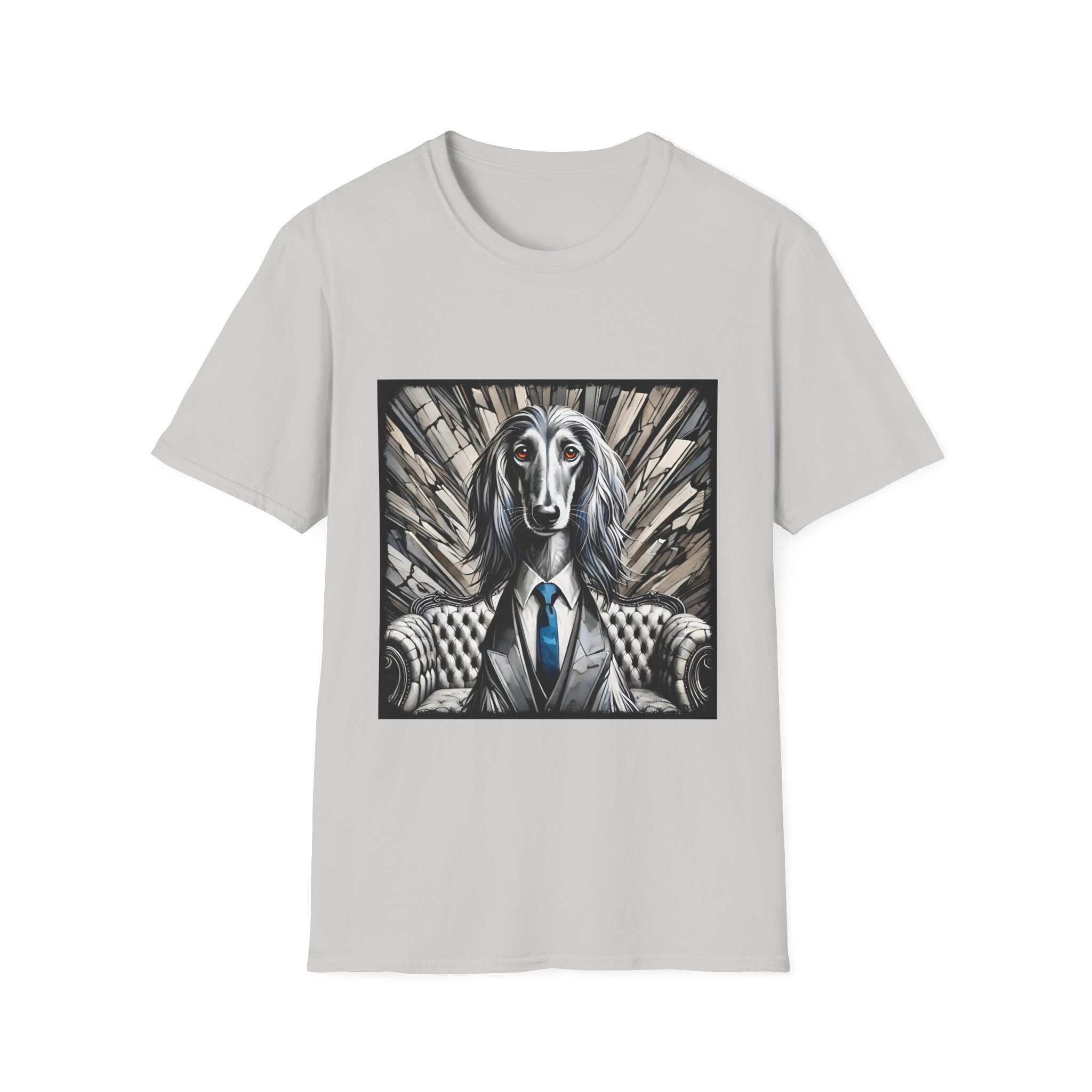 Afghan Hound Shirt | B&W Bold Gentleman Dog Lover Tee
