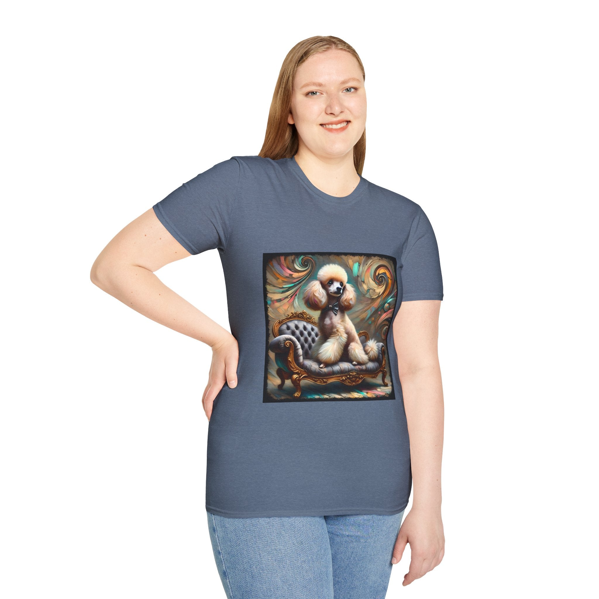 Poodle Ethereal Swirl| Unisex Dog T-Shirt