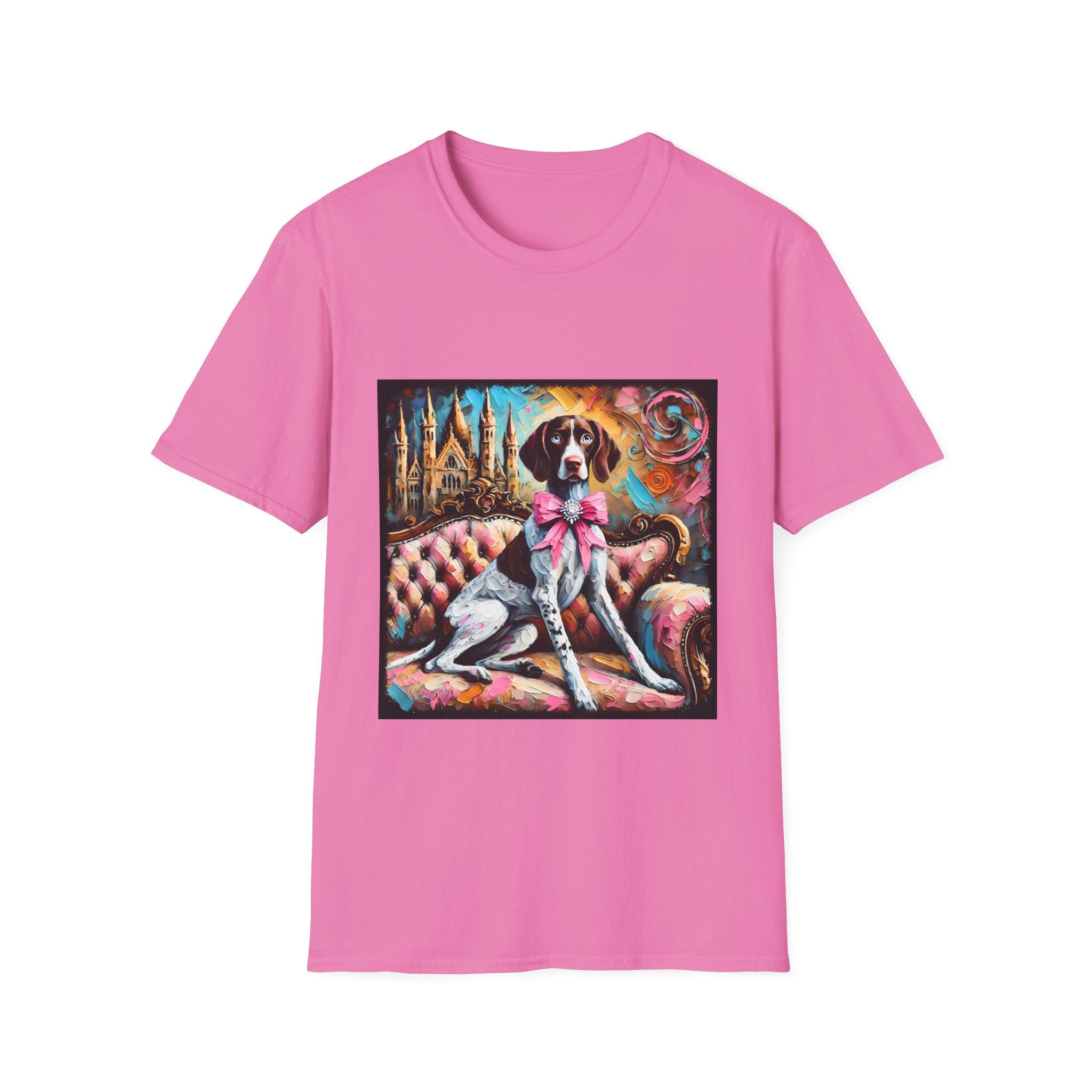 German Shorthaired Pointer Diamond Princess Classic | Unisex Dog T-Shirt