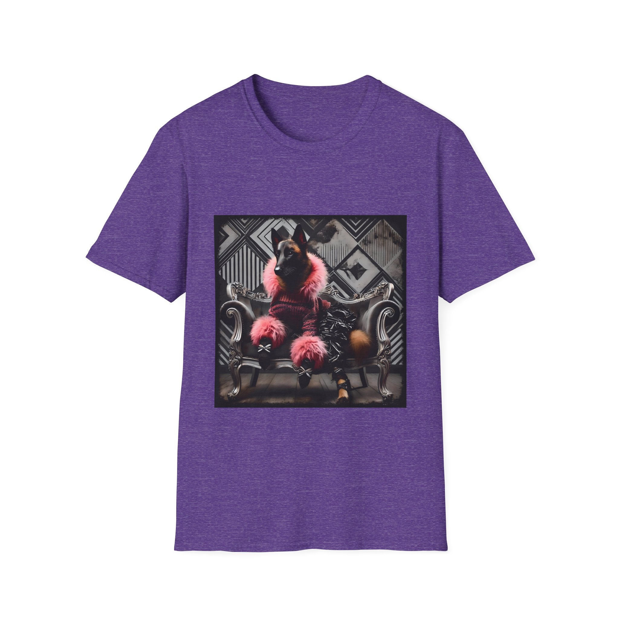 Belgian Malinois Chic Rocker | Unisex Dog T-Shirt
