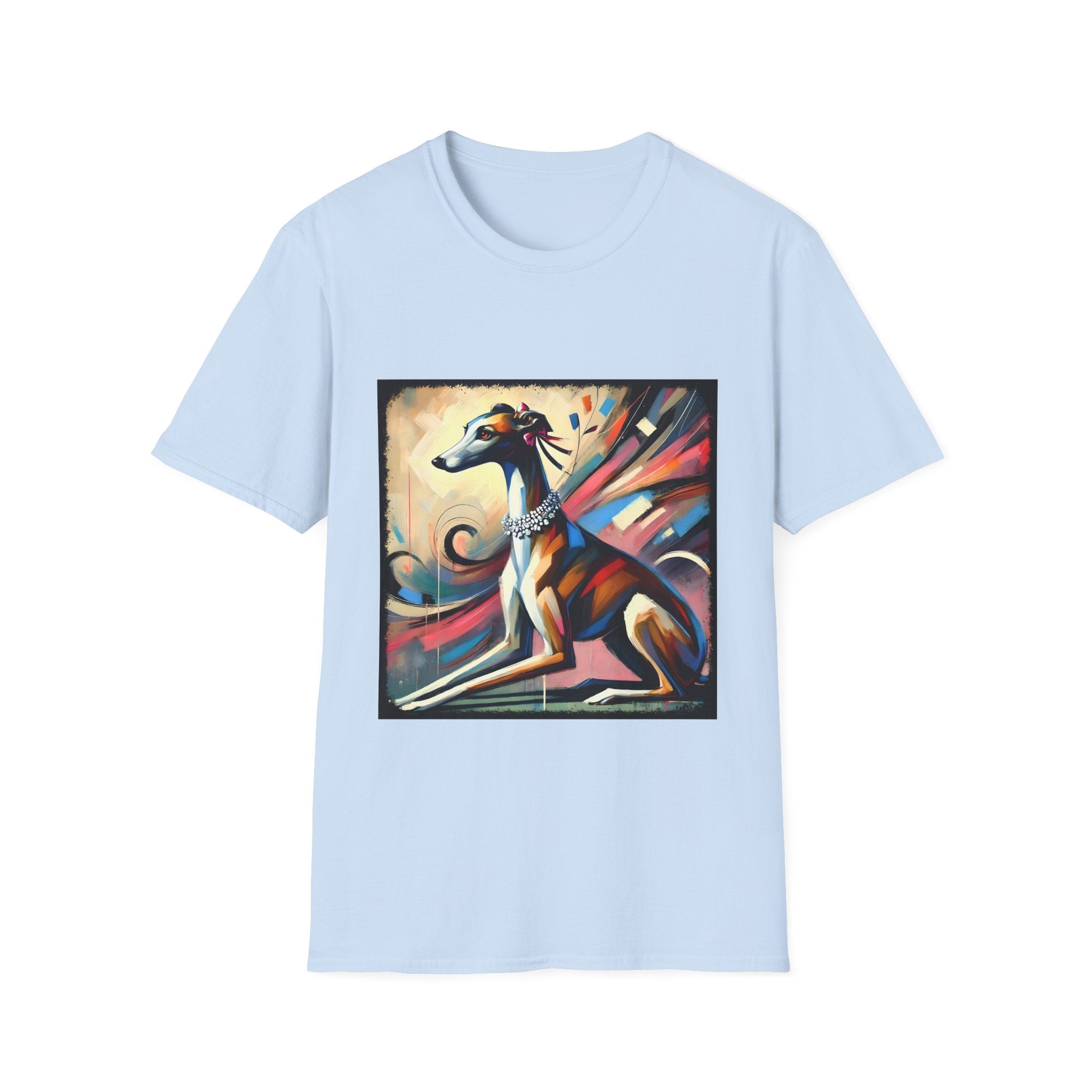 Greyhound Bold Pastel Classic  | Unisex Dog T-Shirt