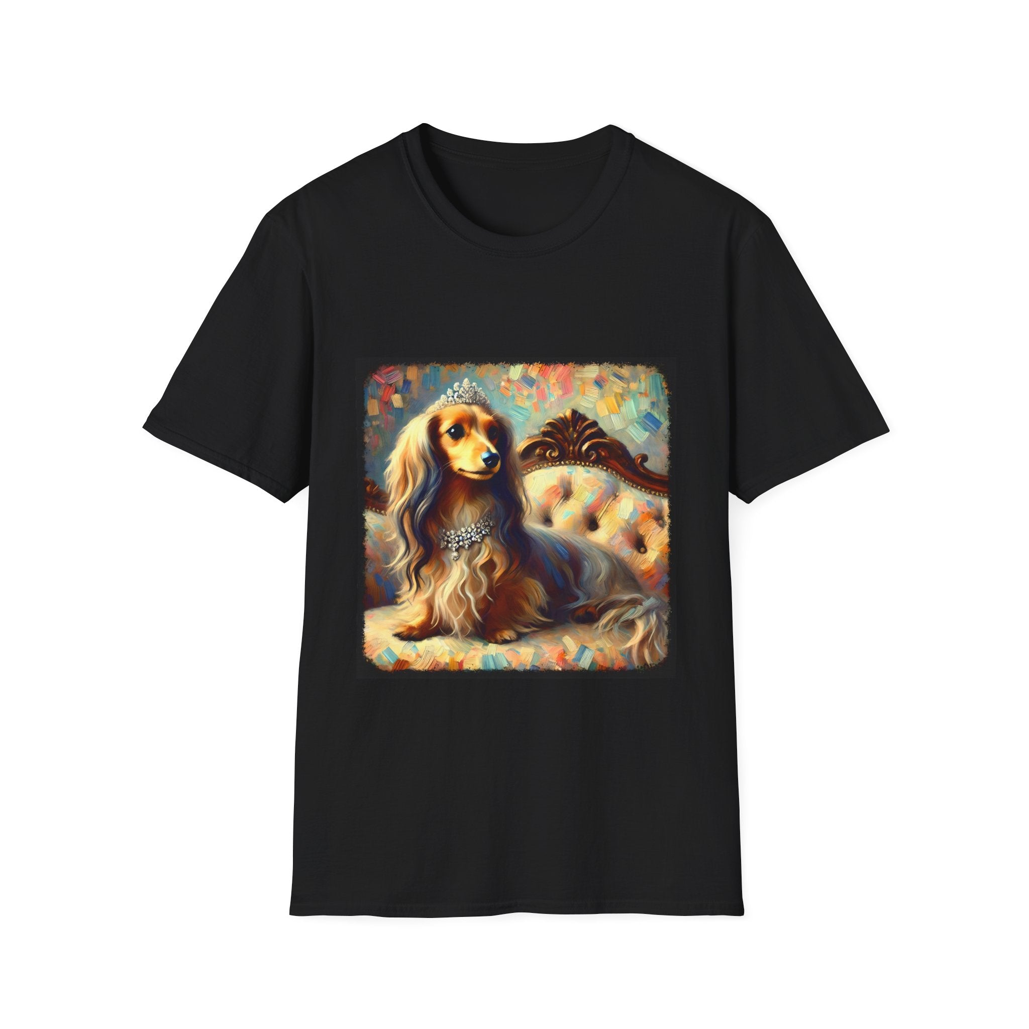 Dachshund Diamond Pastel Classic | Unisex Dog T-Shirt