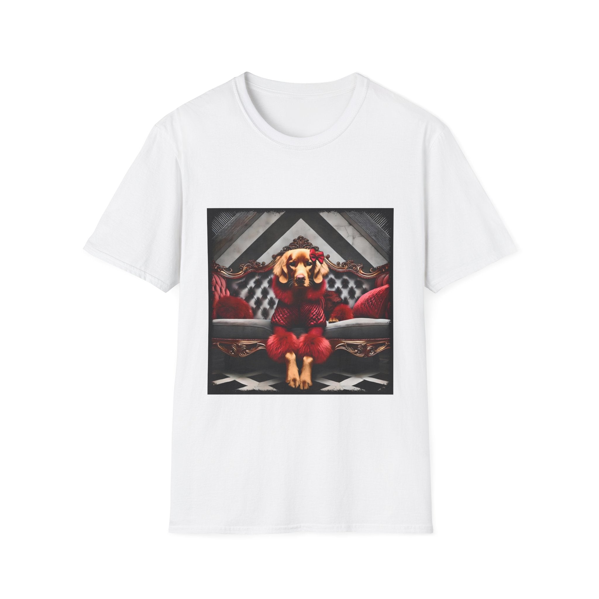 Golden Retriever Shirt | Crimson Chic Dog Lover Tee