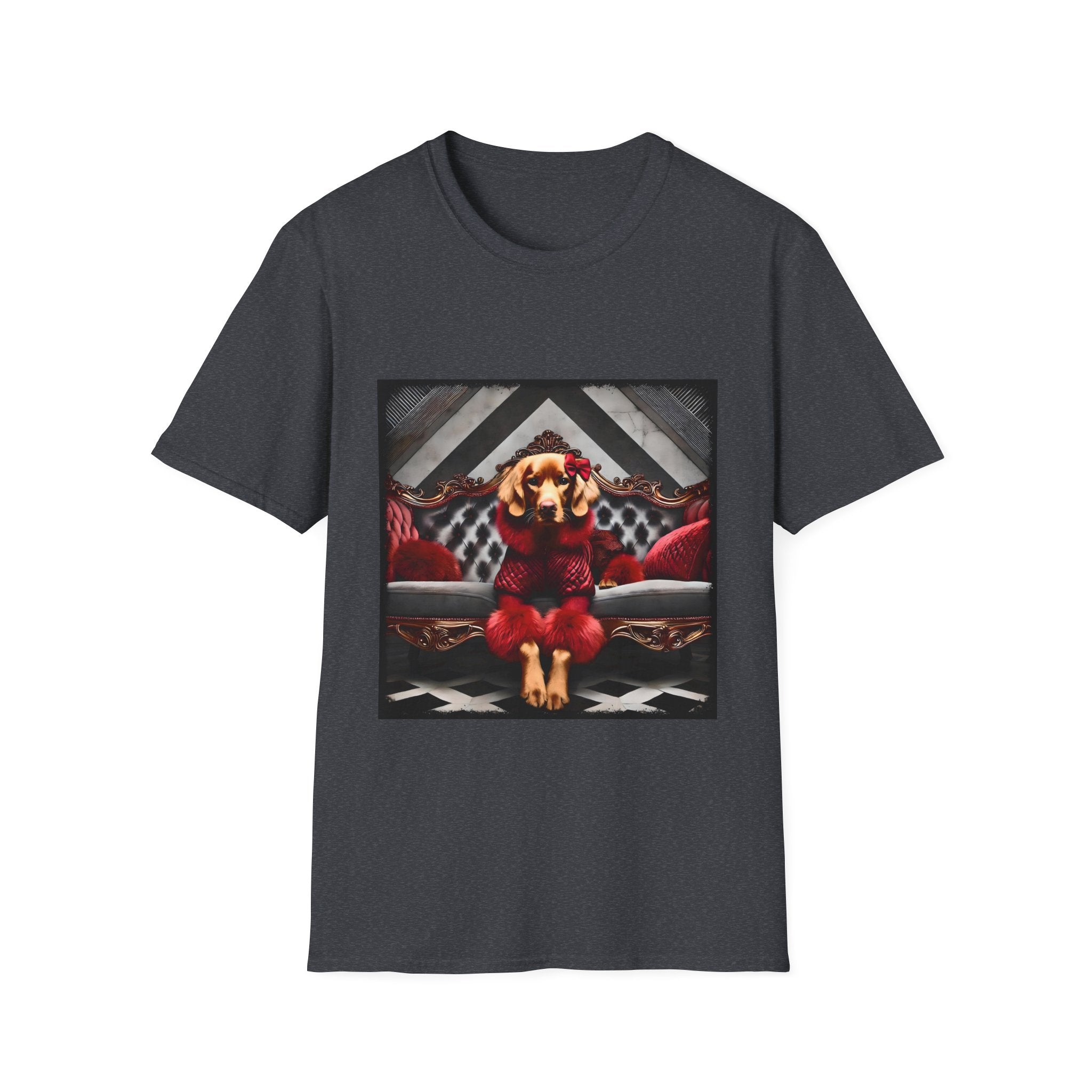 Golden Retriever Shirt | Crimson Chic Dog Lover Tee