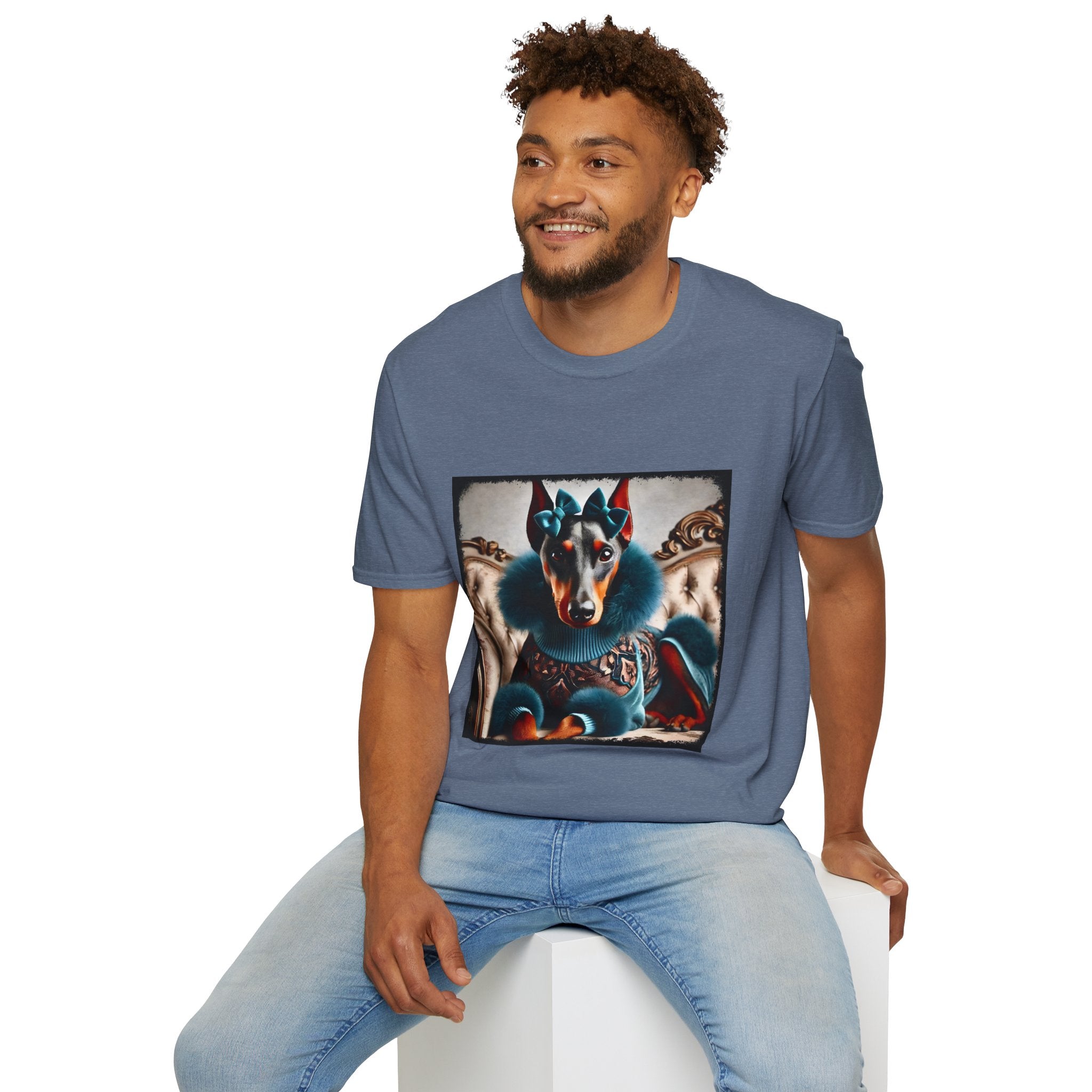 Doberman Pinscher Fashion Icon | Unisex Dog T-Shirt