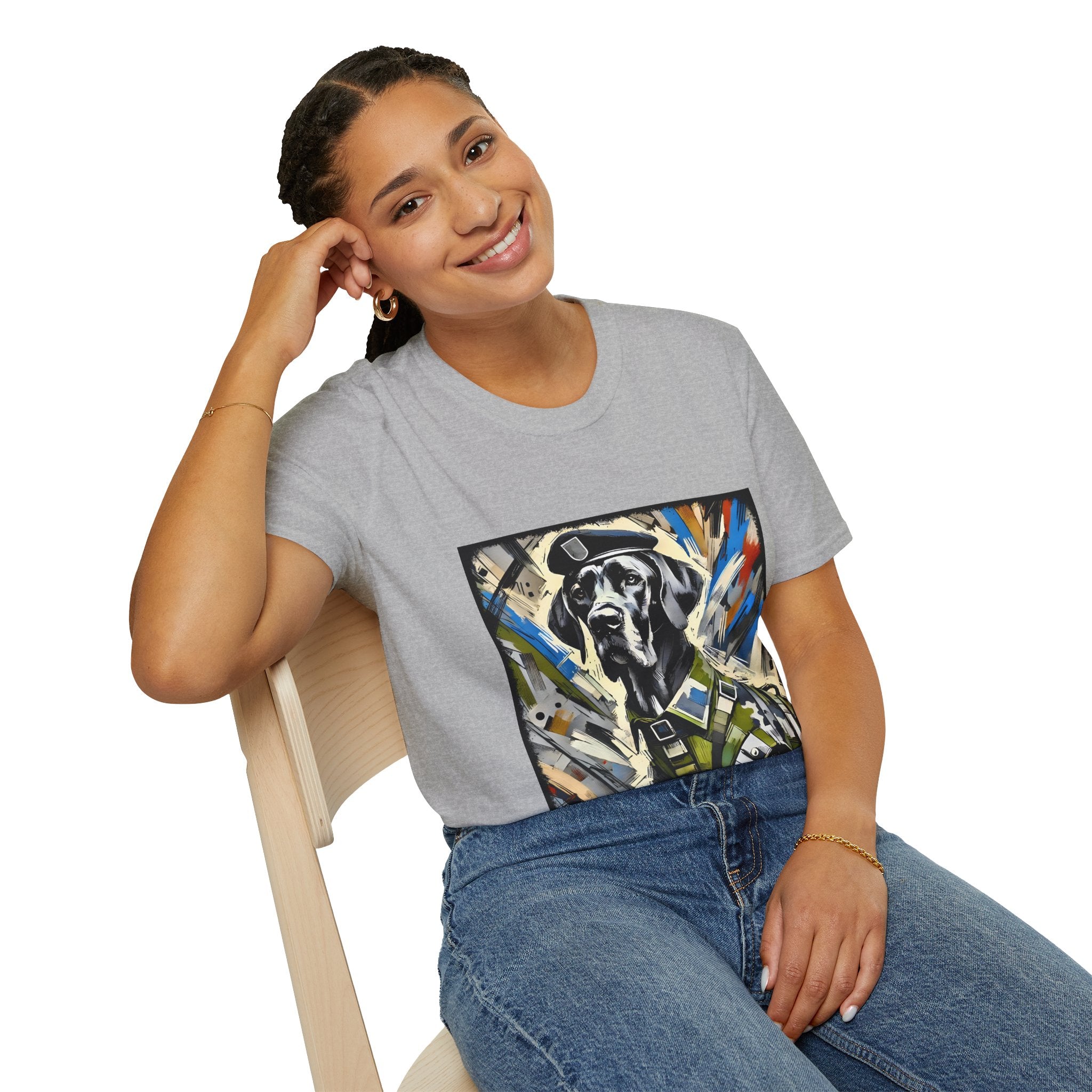 Great Dane Combat Classic | Unisex Dog T-Shirt