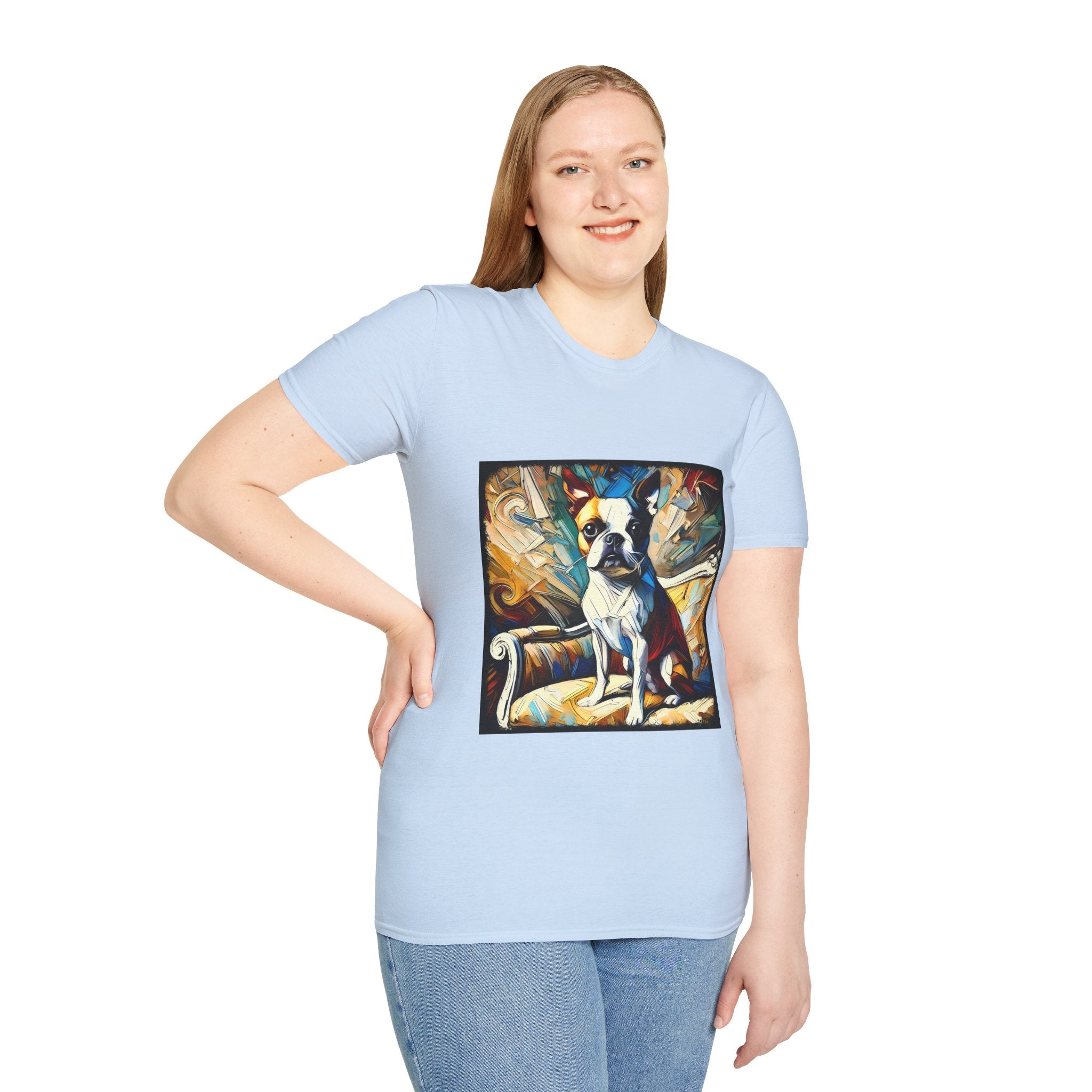 Boston Terrier Warm Classic | Unisex Dog T-Shirt