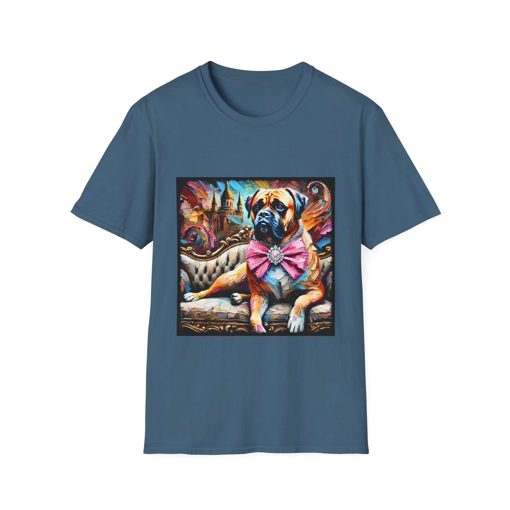 Bullmastiff Diamond Princess Classic | Unisex Dog T-Shirt
