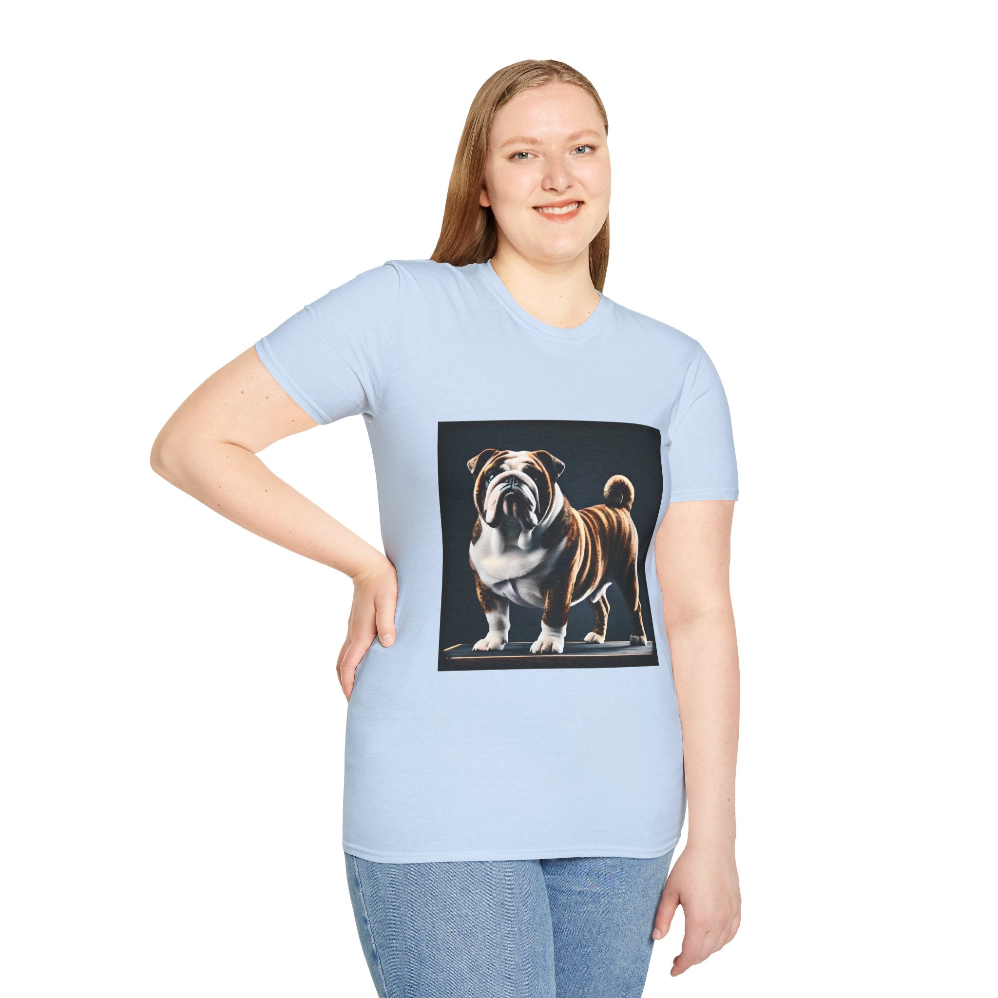 Bulldog On Display | Unisex Dog T-Shirt