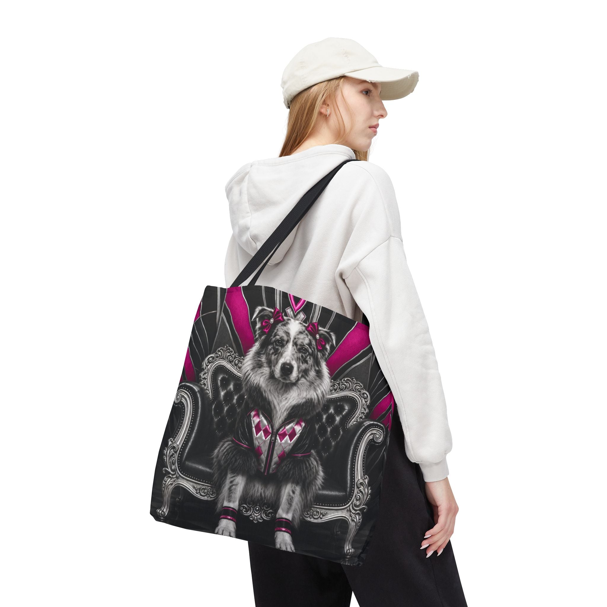 Australian Shepherd Tote Bag | Diamond Rebel Dog Lover Gift