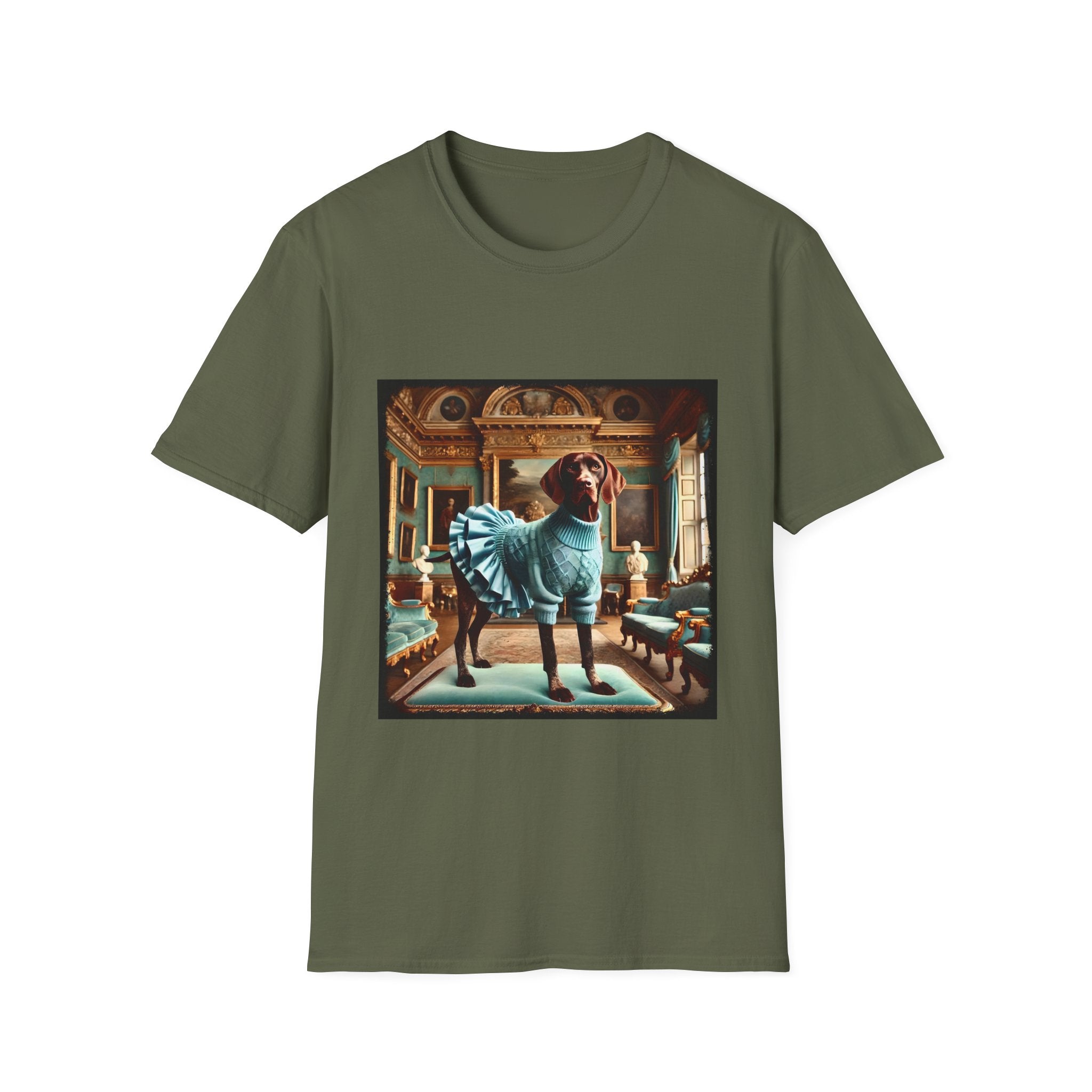 German Shorthaired Pointer Runway Rebel | Unisex Dog T-Shirt