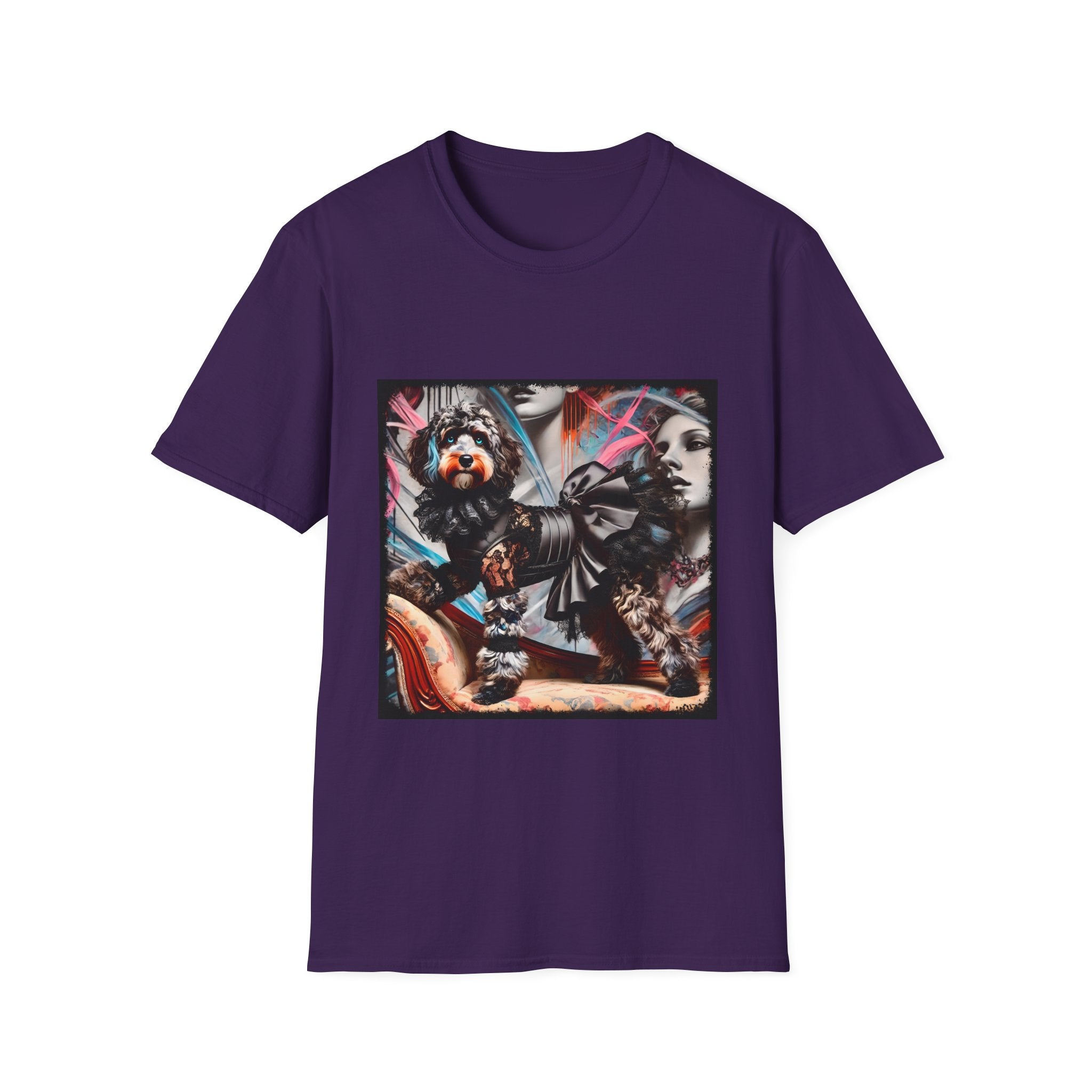 Aussiedoodle Rebel Rocker | Unisex Dog T-Shirt