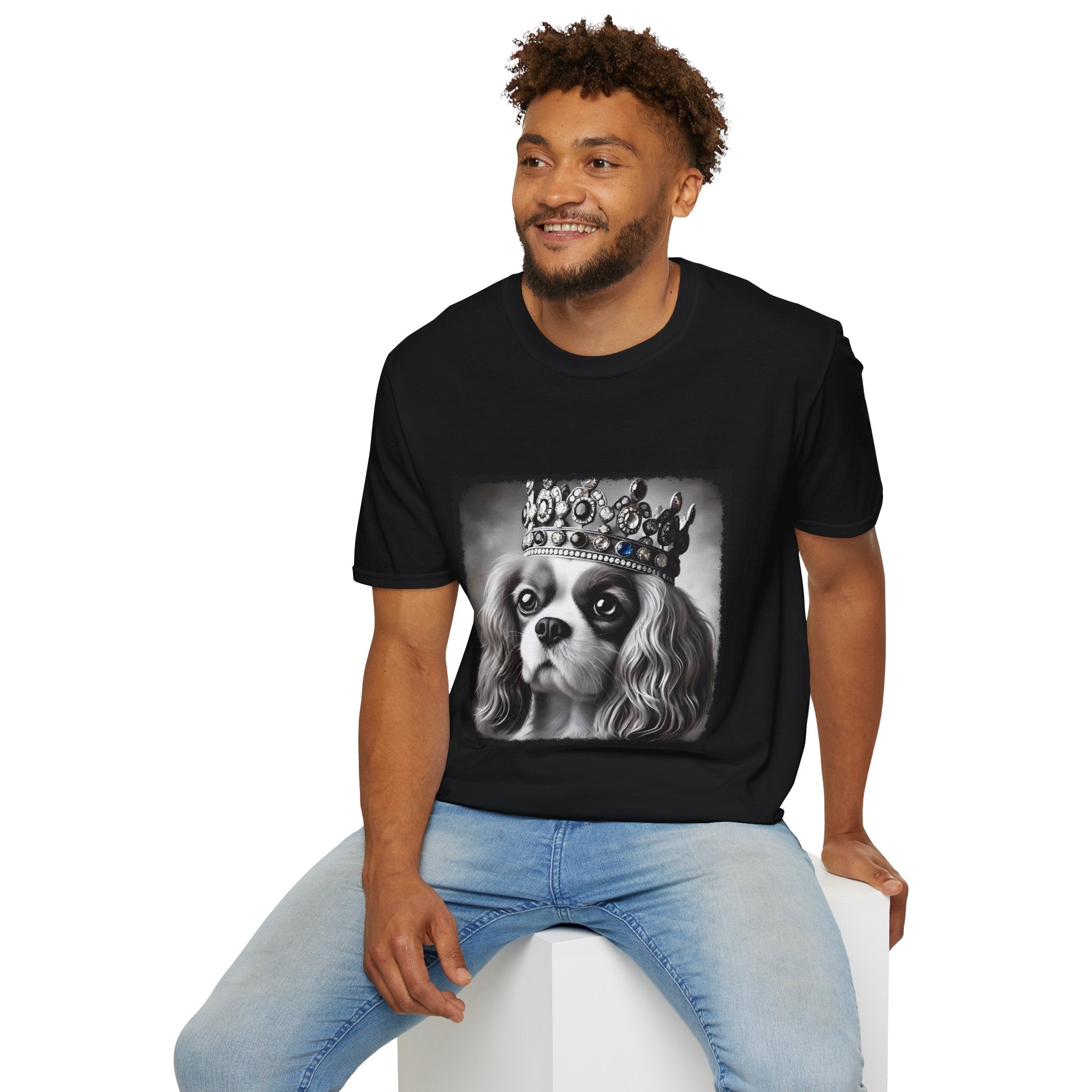 Cavalier King Charles Spaniel Reign Supreme | Unisex Dog T-Shirt