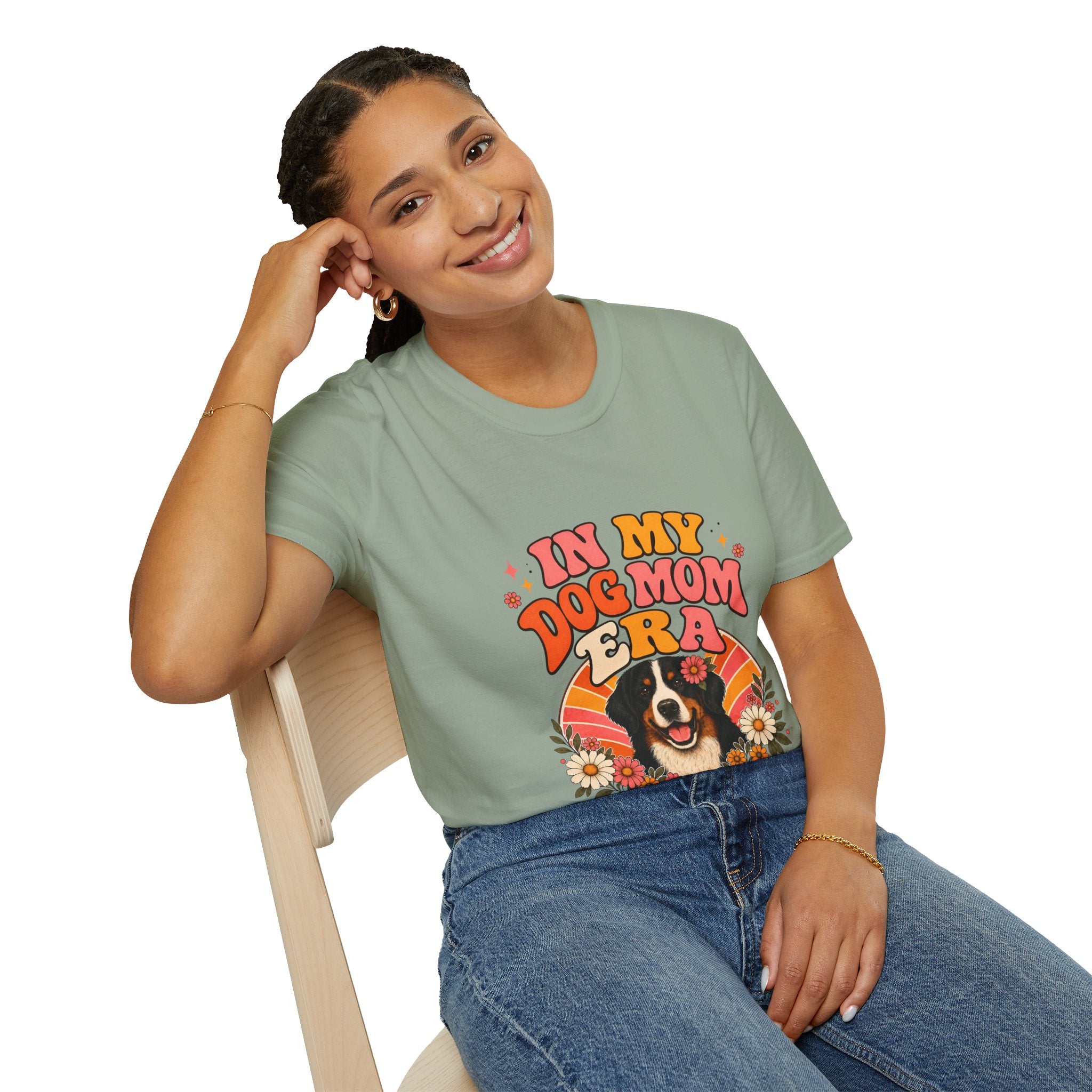 Bernese Mountain Dog Shirt | Dog Mom Era Dog Lover Tee